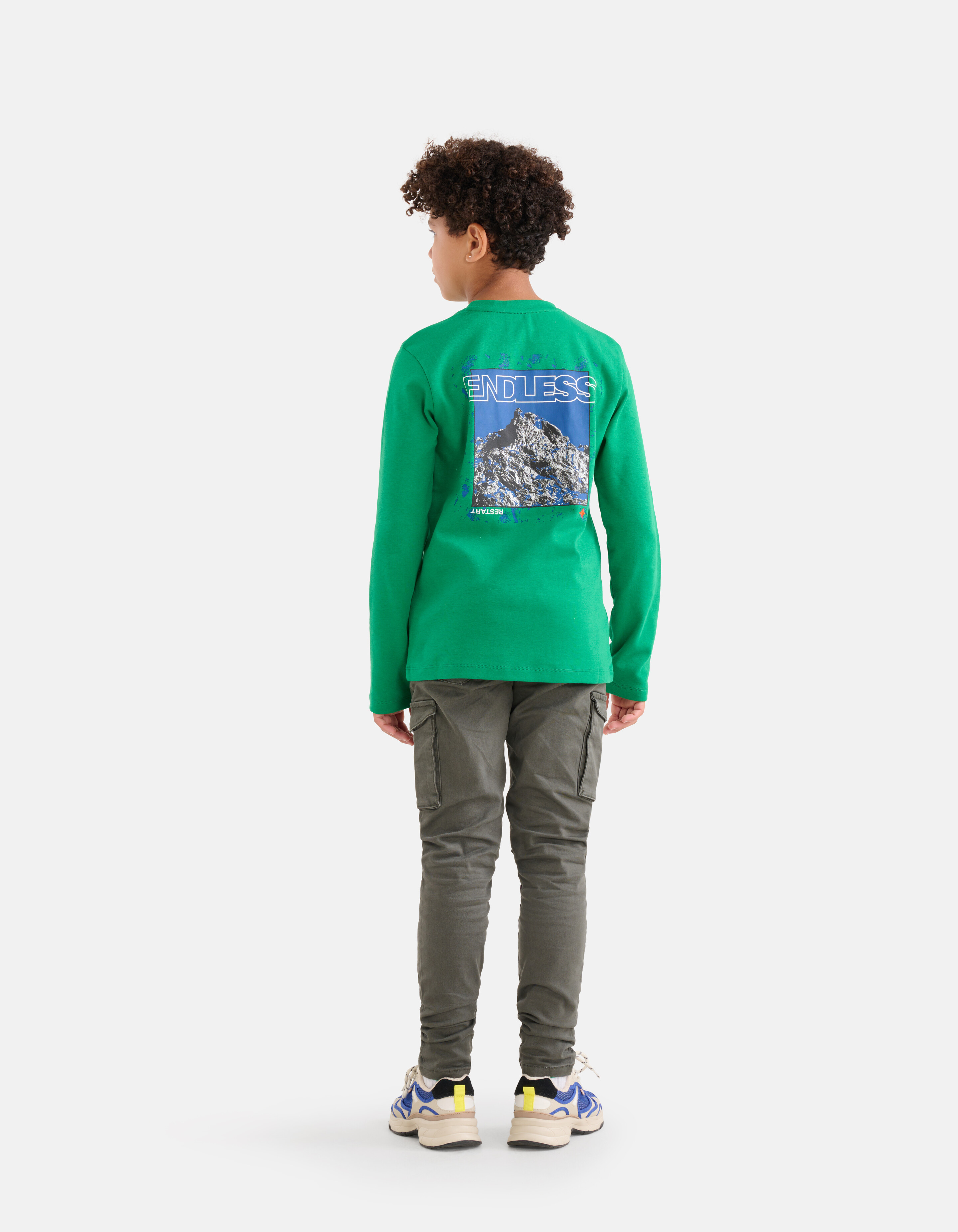 Artwork Longsleeve Grün SHOEBY BOYS