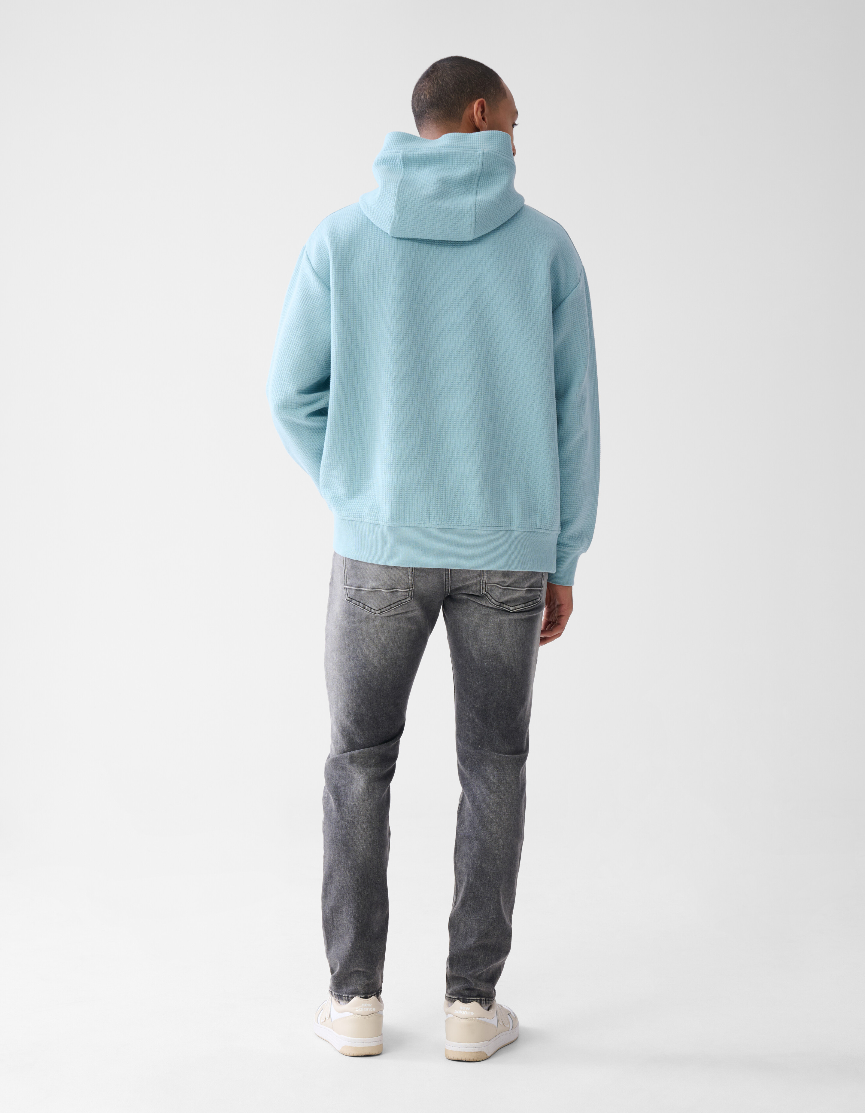 Slim Fit Jog Jeans Grijs L34 SHOEBY MEN
