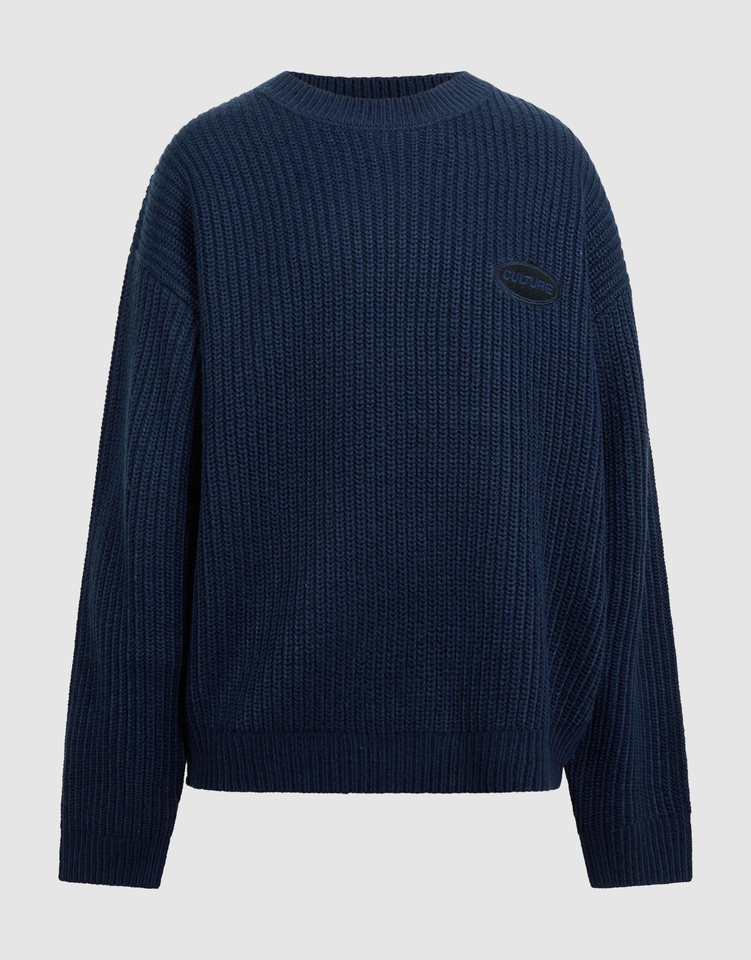 Relaxed Fit Embroidery Pullover Dunkelblau SHOEBY BOYS