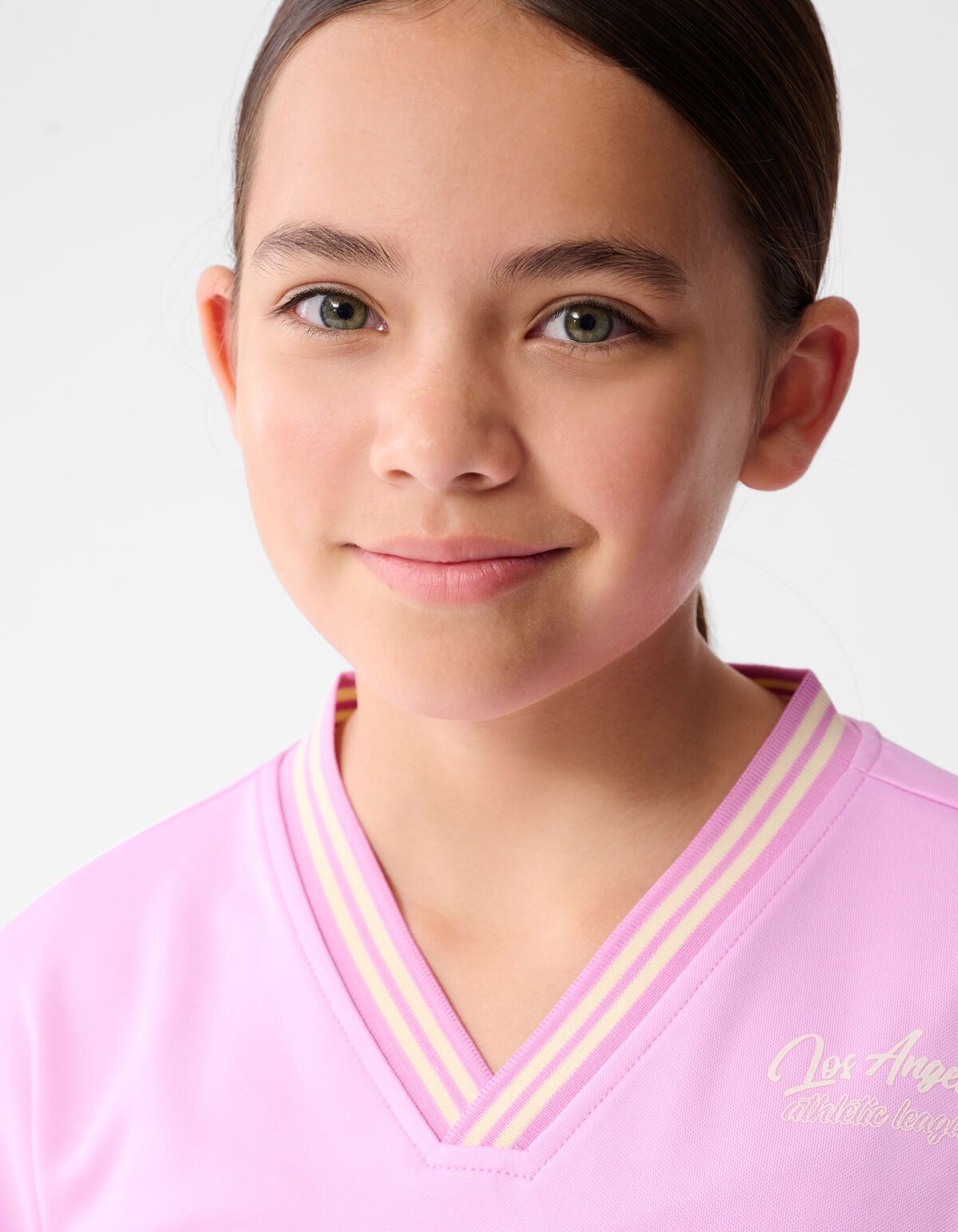 Baseball-T-Shirt Hellrosa SHOEBY GIRLS