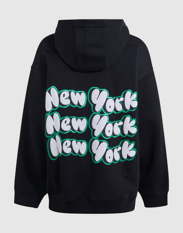 New York Artwork Hoodie Schwarz SHOEBY BOYS