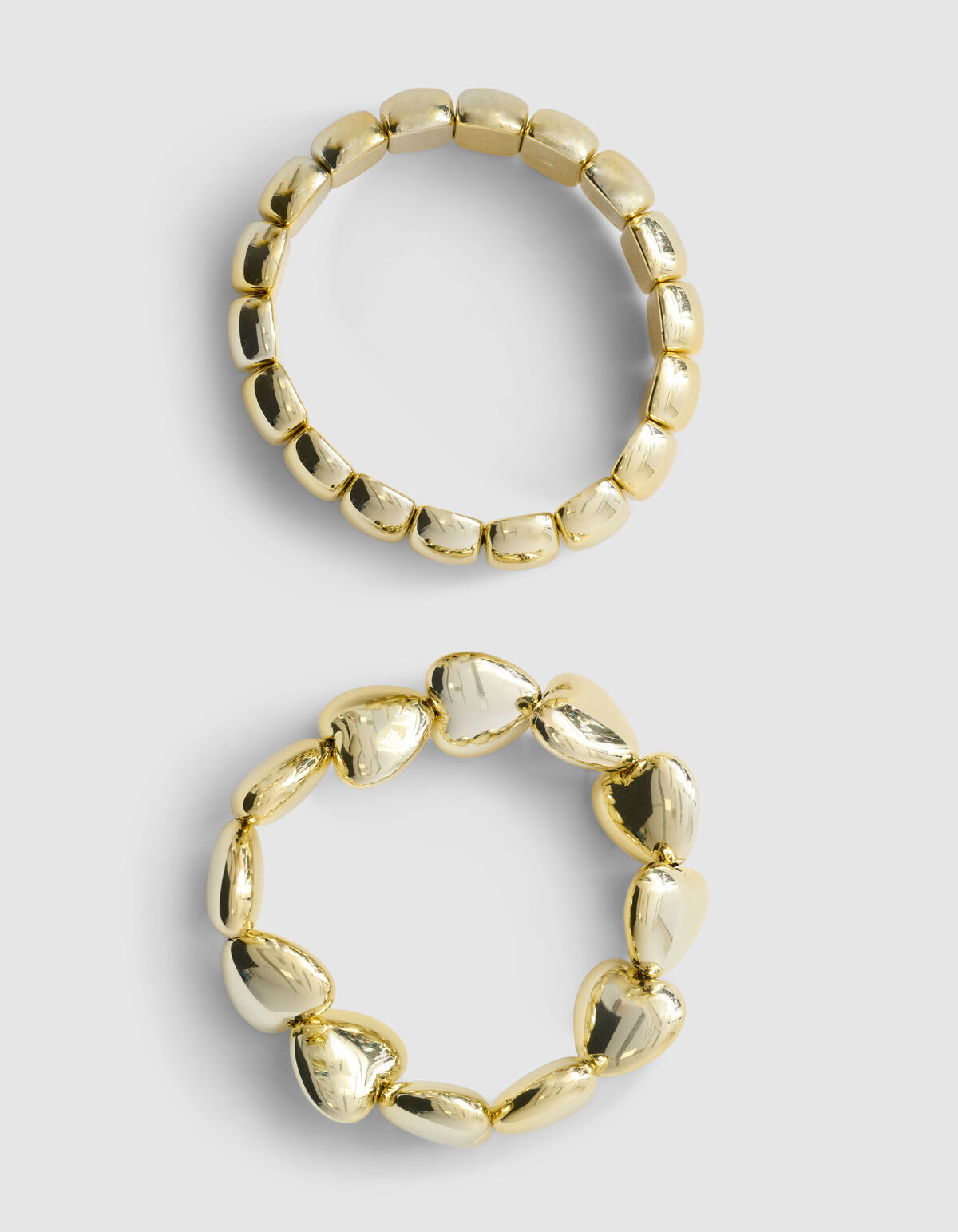 Herzarmbandset Gold SHOEBY ACCESSOIRES