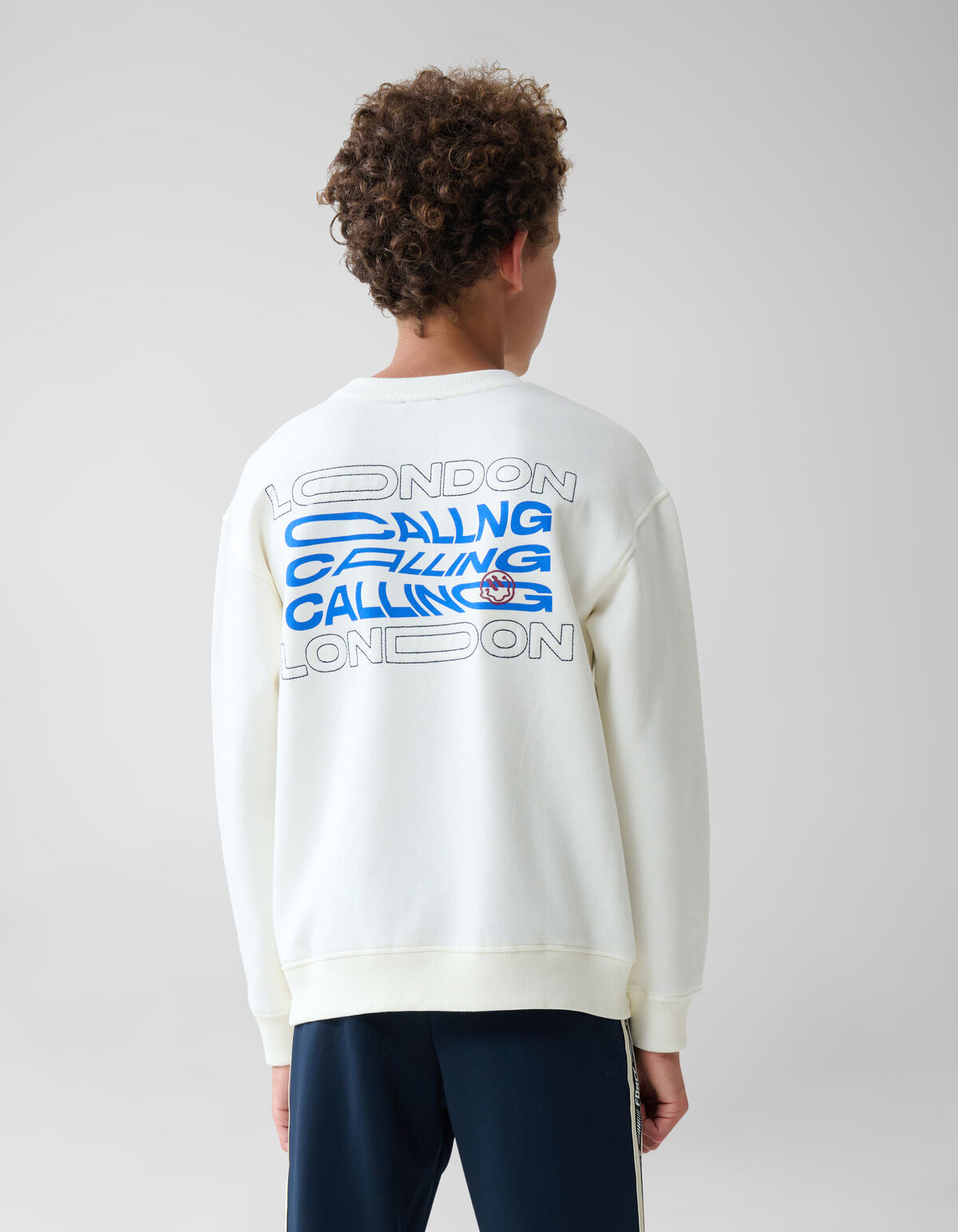Artwork Pullover Weiß SHOEBY BOYS