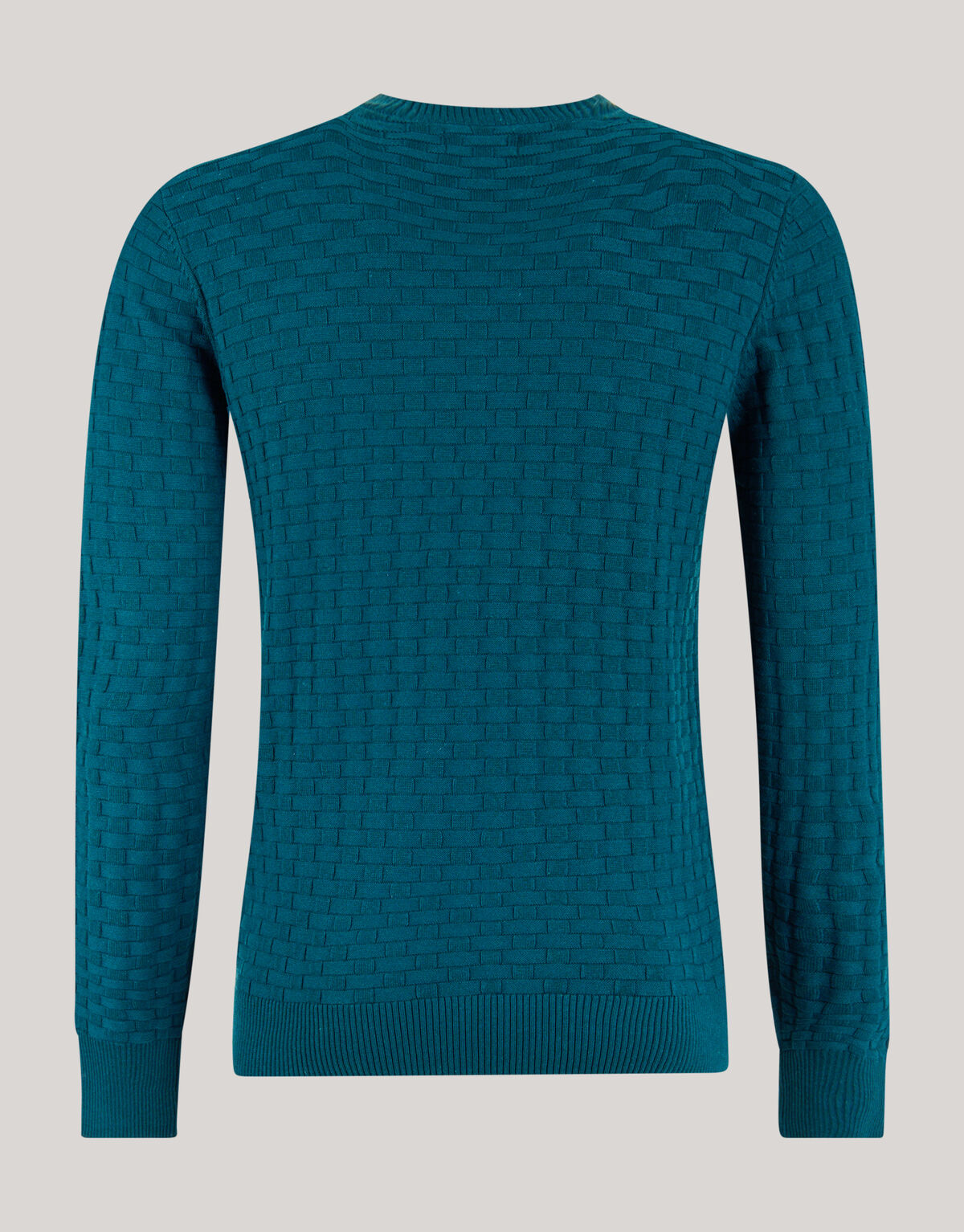 Strukturierter Pullover Dunkelgrün SHOEBY MEN