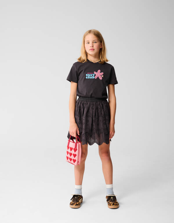 Stickereirock Schwarz SHOEBY GIRLS