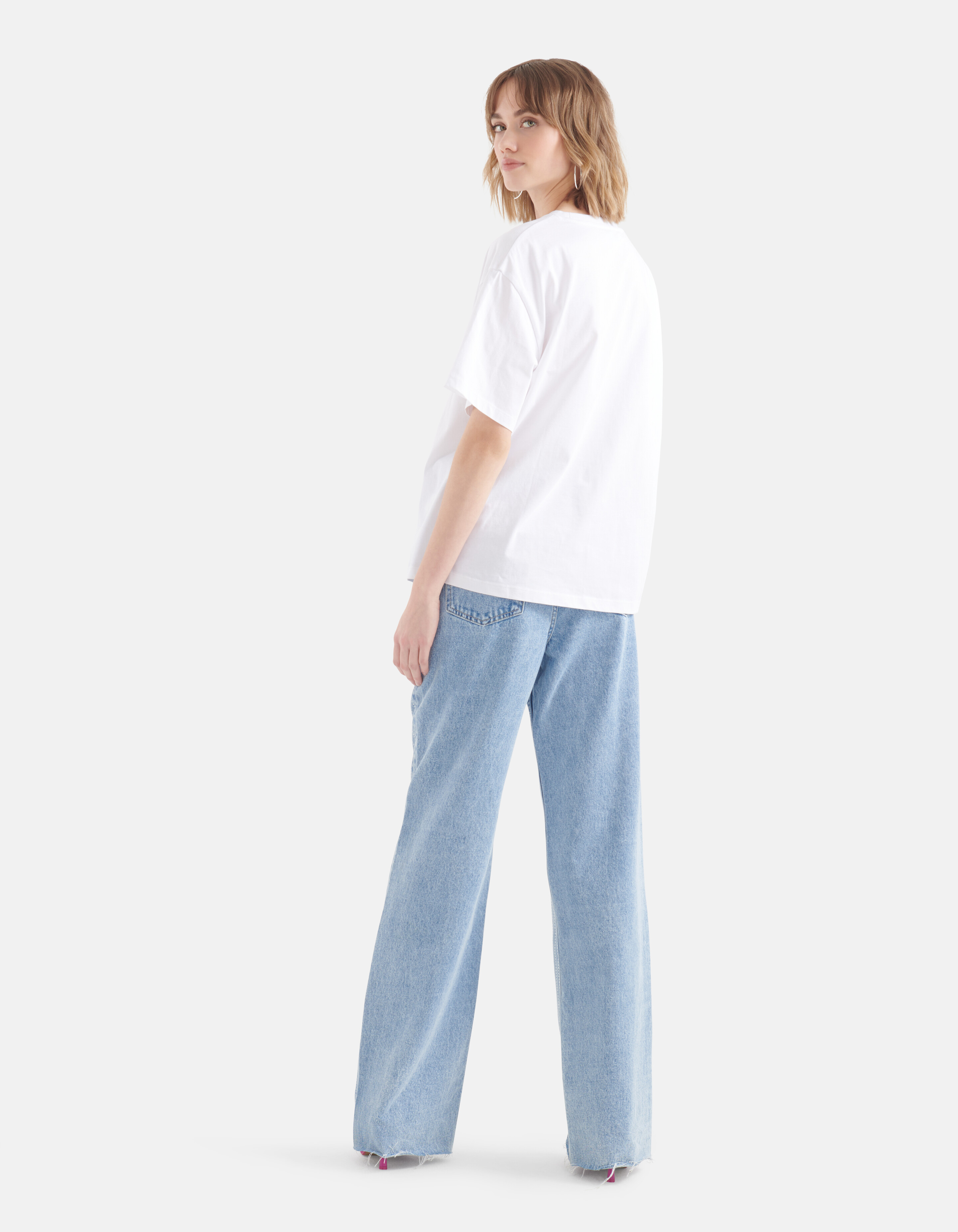 Artwork T-shirt Weiß SHOEBY WOMEN