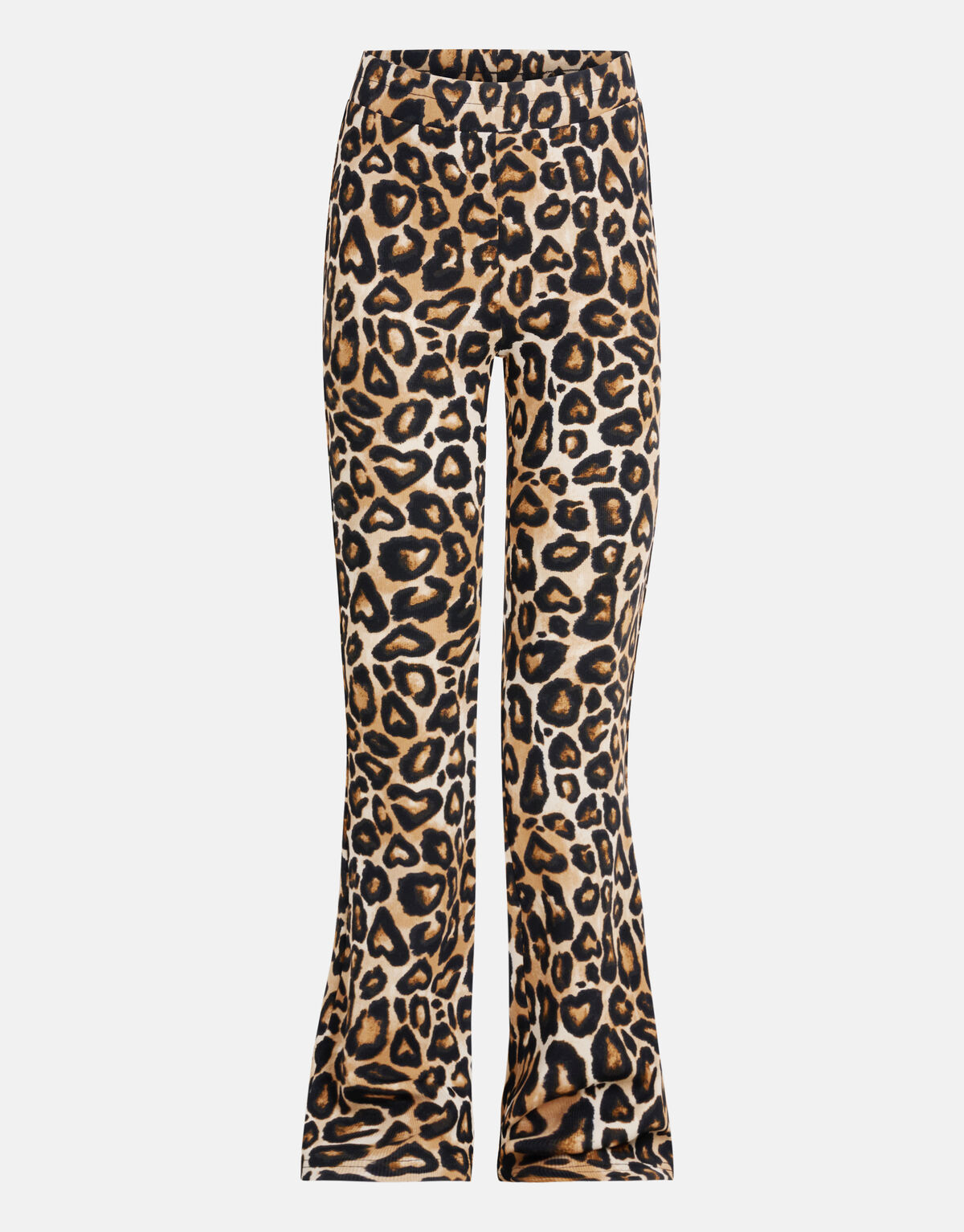 Ausgestellte Leoparden-Leggings Braun SHOEBY GIRLS