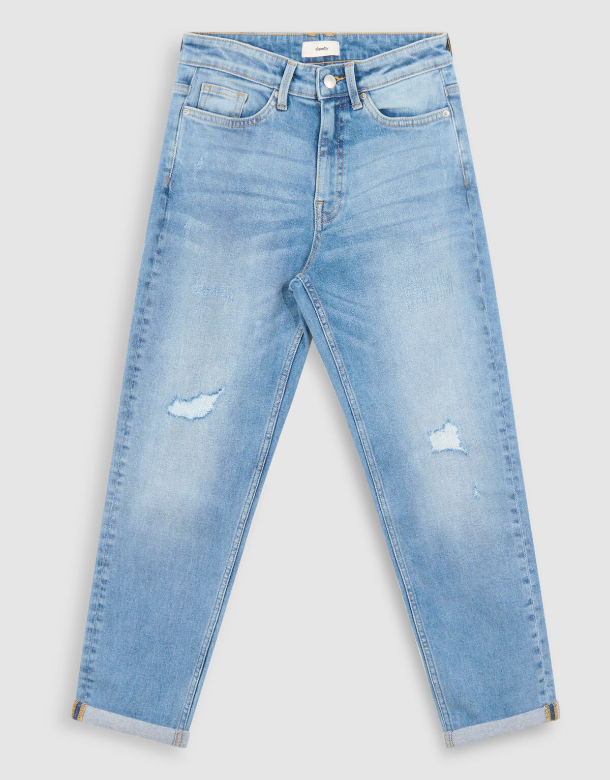 Tapered Fit Jeans Mediumstone L29 Eksept