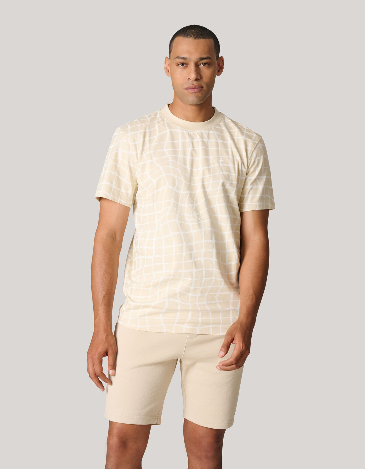 Bedrucktes T-shirt Sand SHOEBY MEN