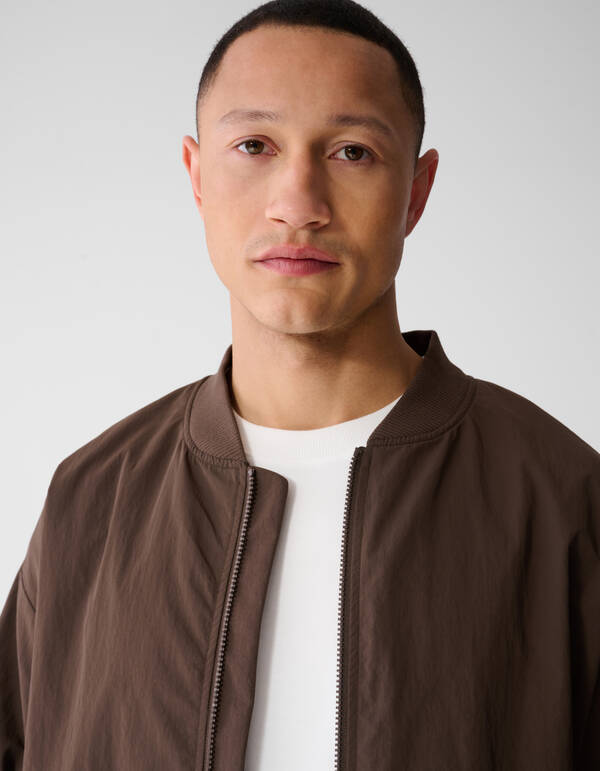 Bomber Jack Dunkelbraun SHOEBY MEN