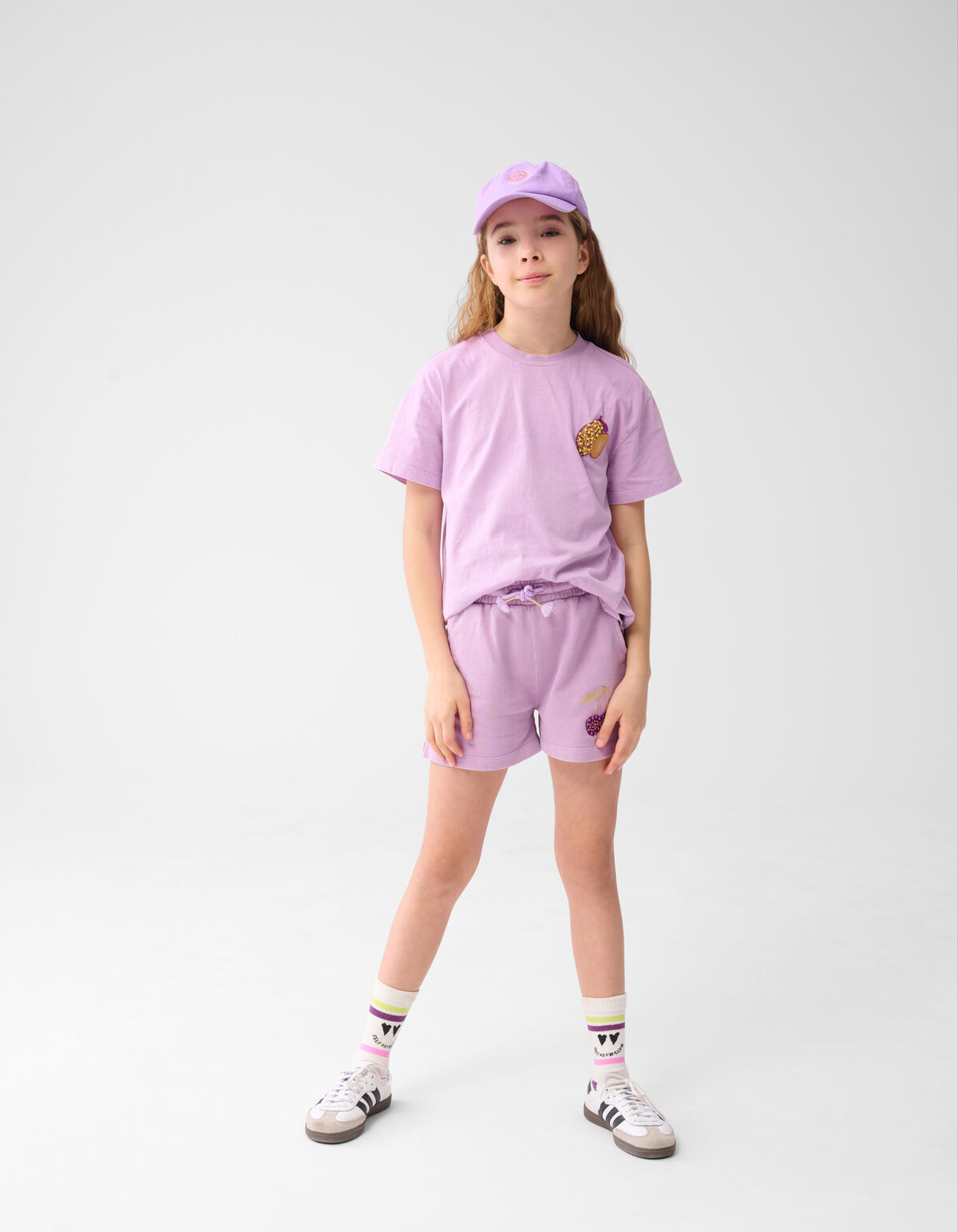 Lemon Patch Artwork T-shirt Hellviolett SHOEBY GIRLS