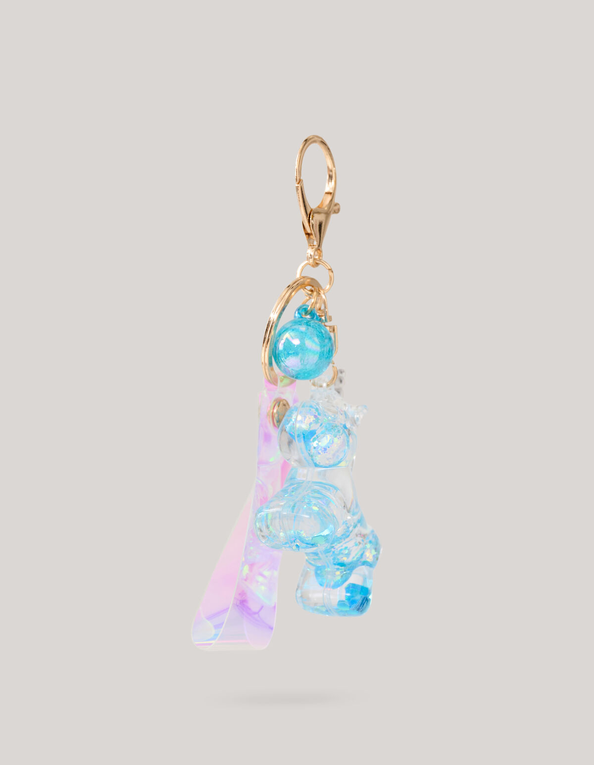 Einhorn Schlüsselanhänger Blau SHOEBY ACCESSOIRES