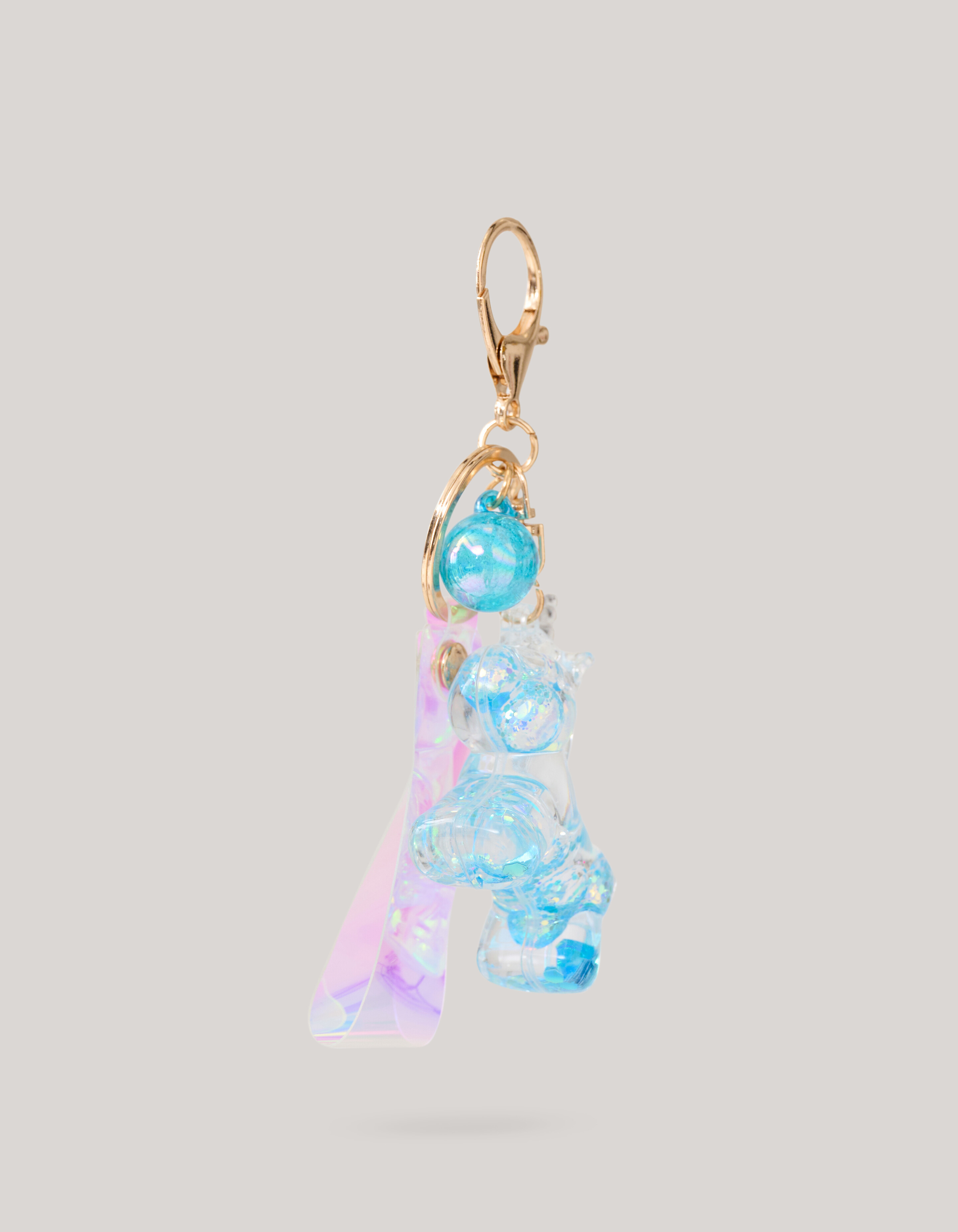 Einhorn Schlüsselanhänger Blau SHOEBY ACCESSOIRES