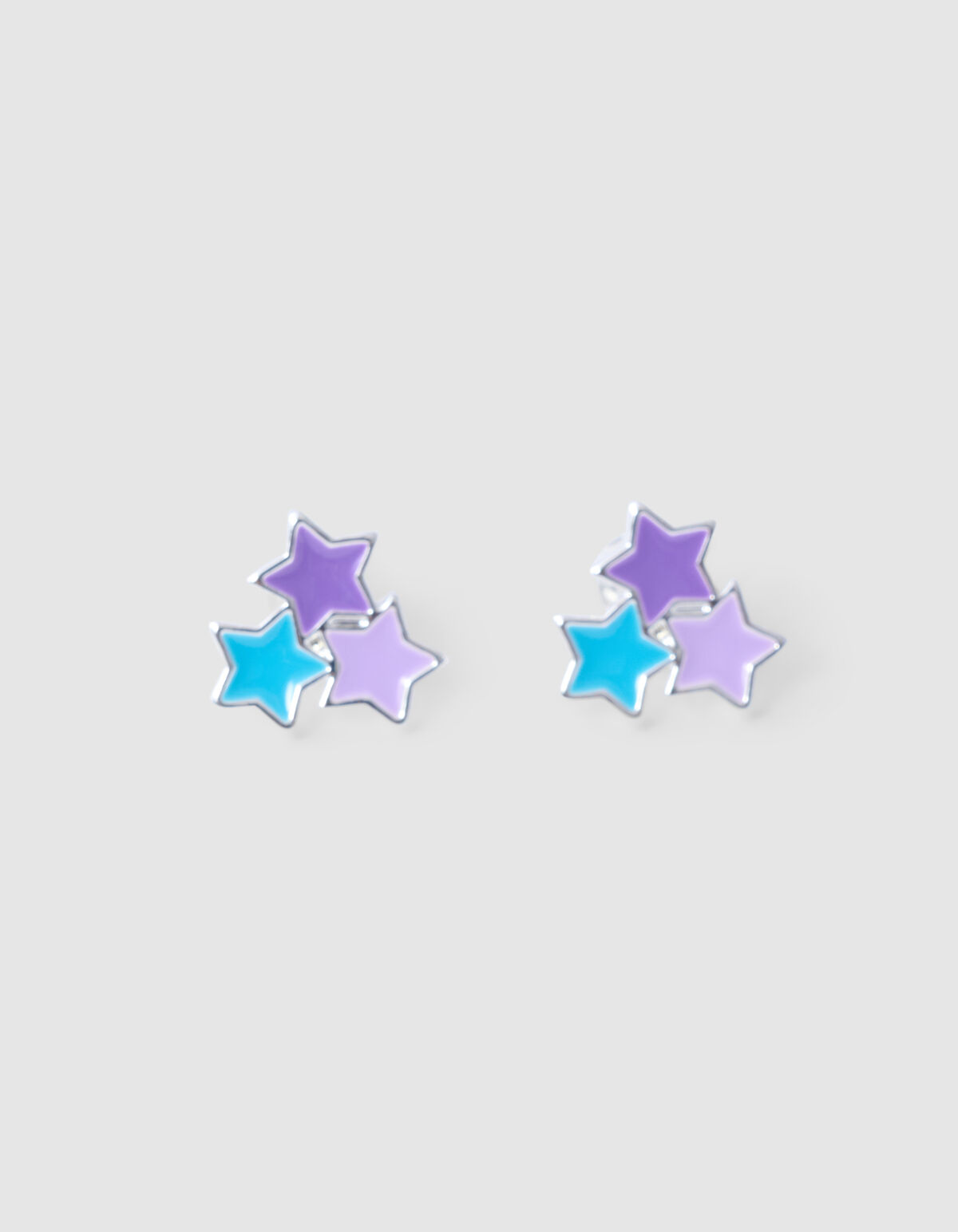 Stern-Ohrringe Silber SHOEBY ACCESSOIRES
