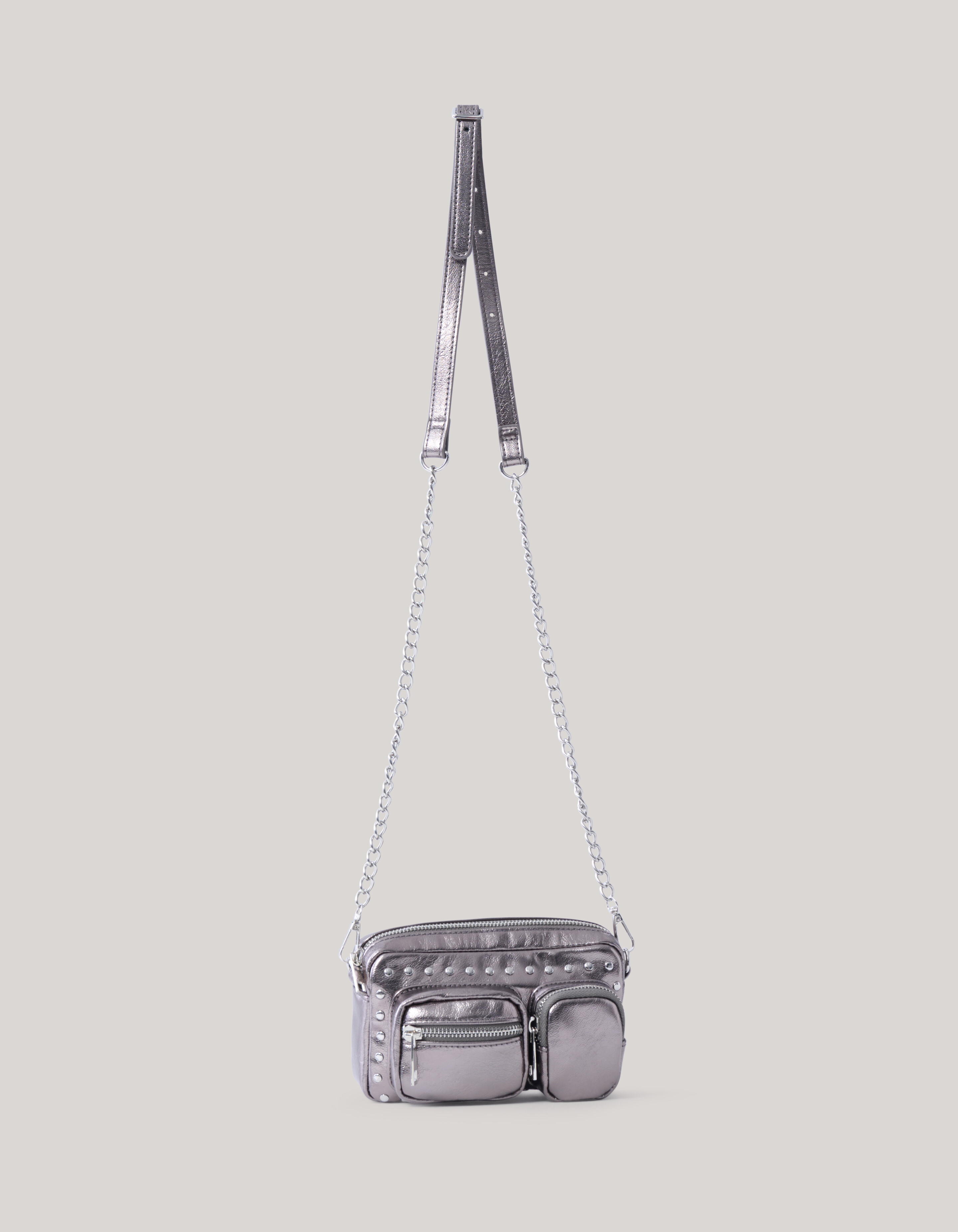 Nietentasche Silber SHOEBY ACCESSOIRES