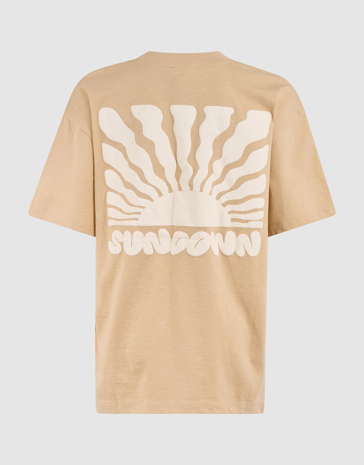 Sonne Kunstwerk T-shirt Beige SHOEBY BOYS