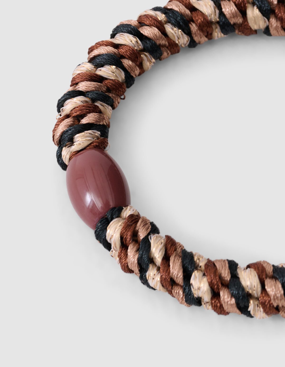 Lurex-Haargummi Braun SHOEBY ACCESSOIRES