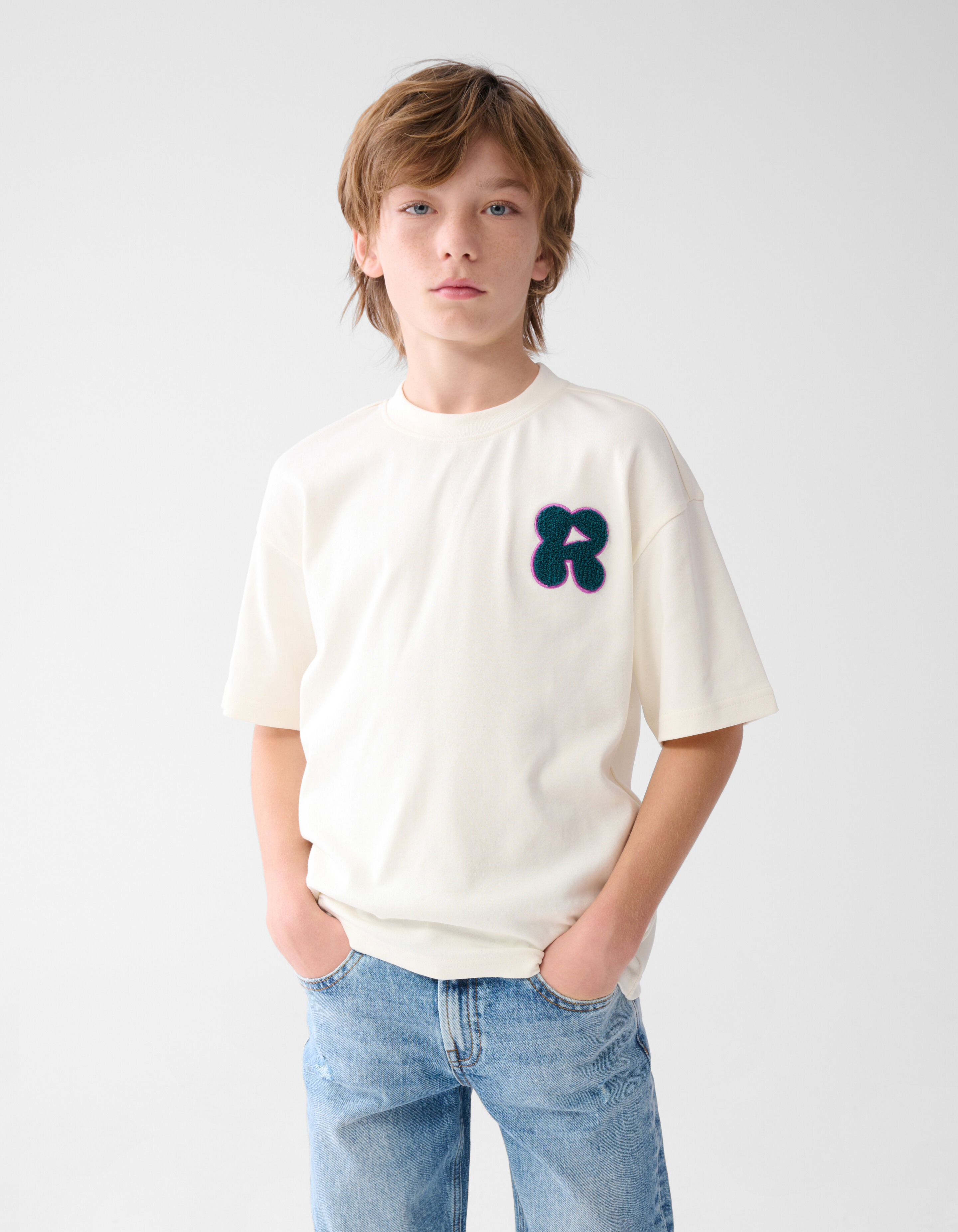 Kunstwerk T-shirt off-white SHOEBY BOYS