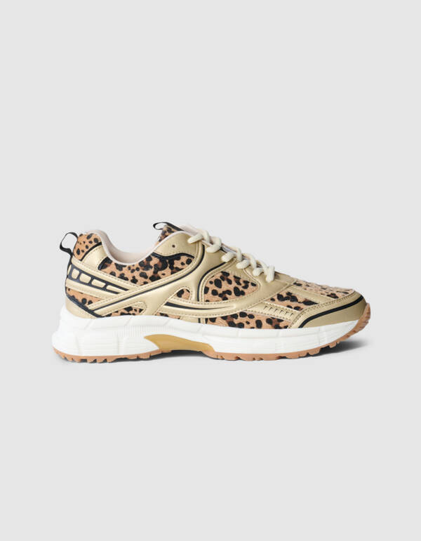 Leopard Sneaker Beige SHOEBY SHOES