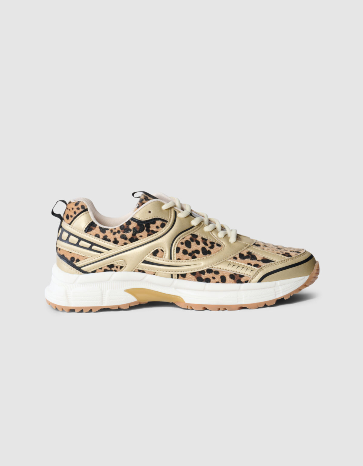 Leopard Sneaker Beige SHOEBY SHOES