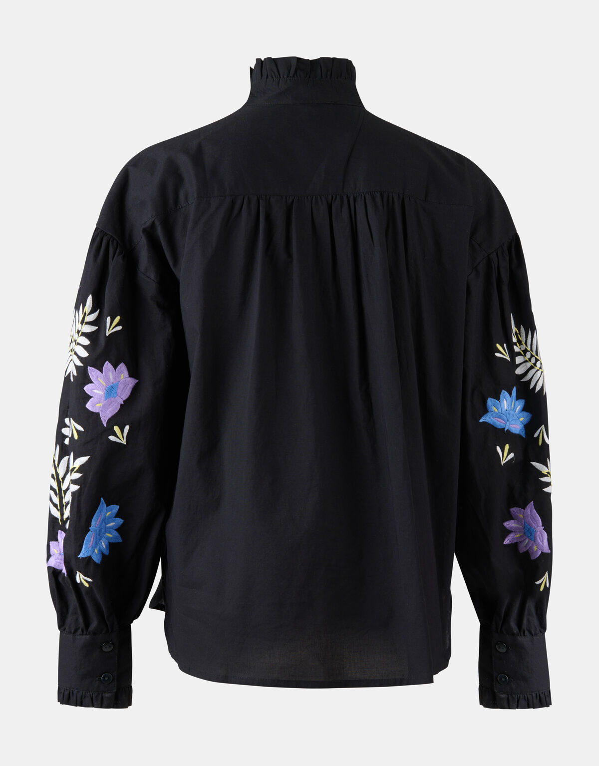 Bluse mit Voile-Stickerei SHOEBY WOMEN