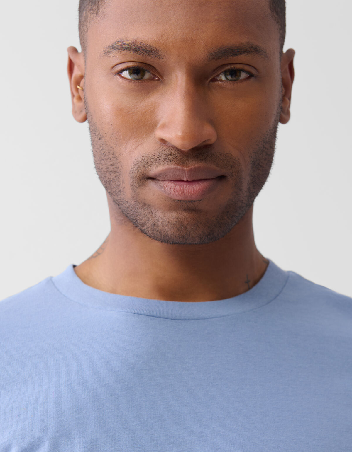 Urban Artwork T-shirt Lichtblauw SHOEBY MEN