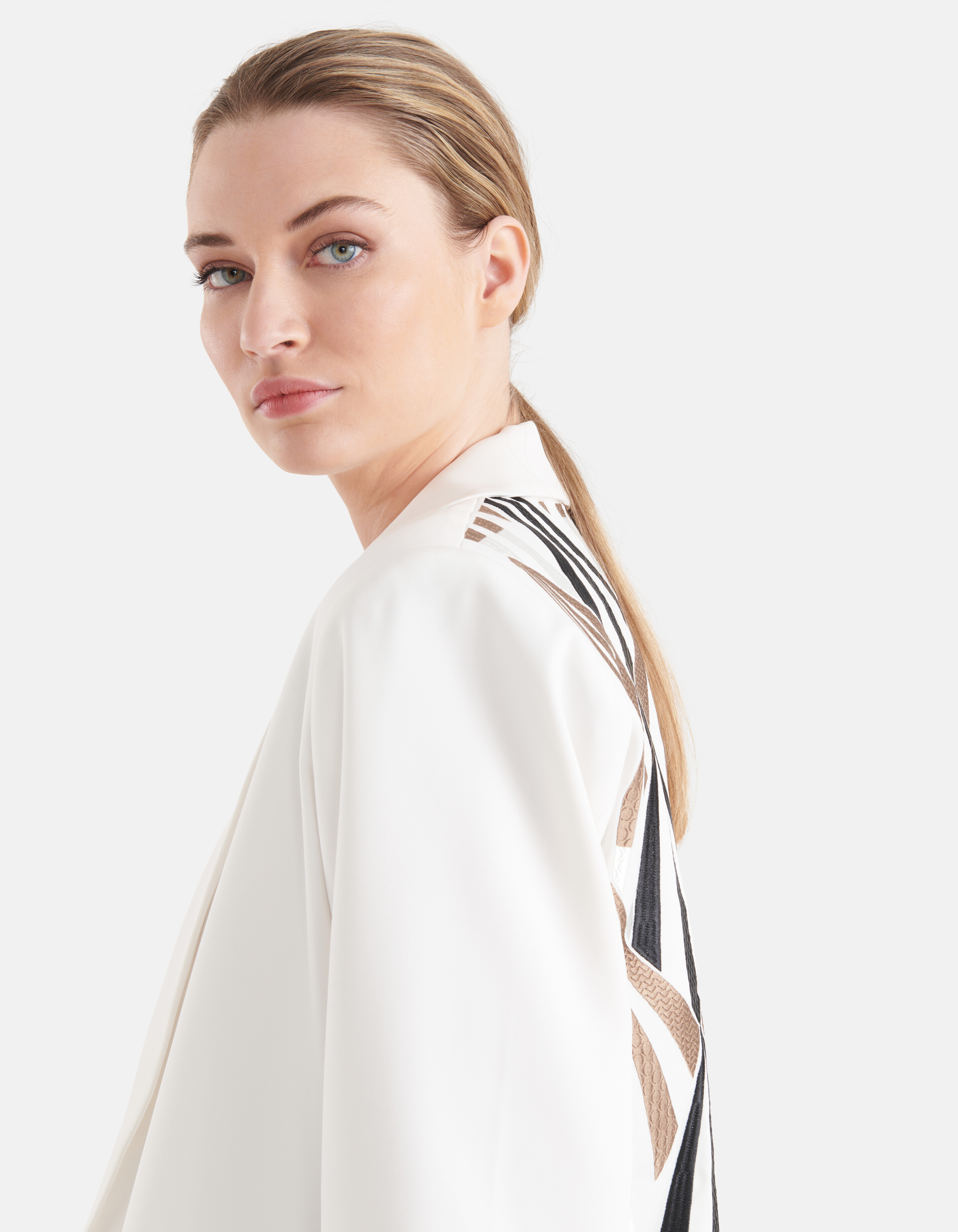 Grafik-Blazer Off White SHOEBY WOMEN