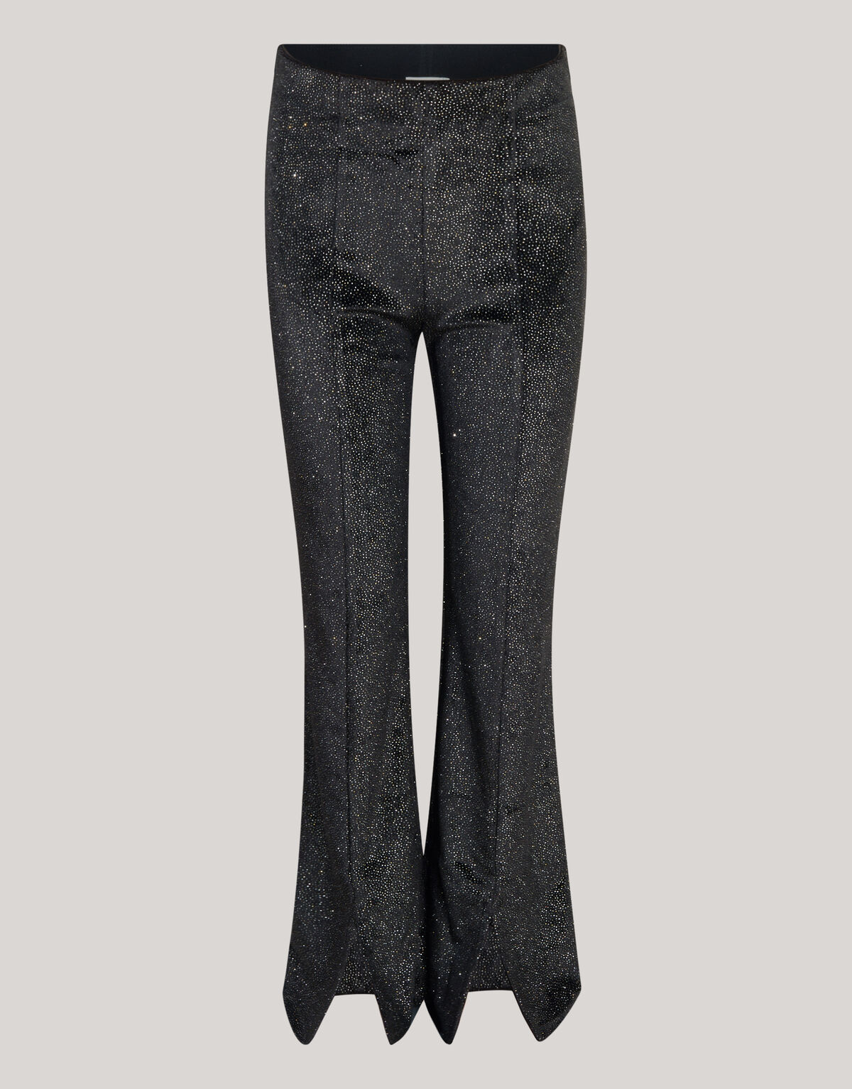 Glitter Flared Legging Schwarz SHOEBY GIRLS