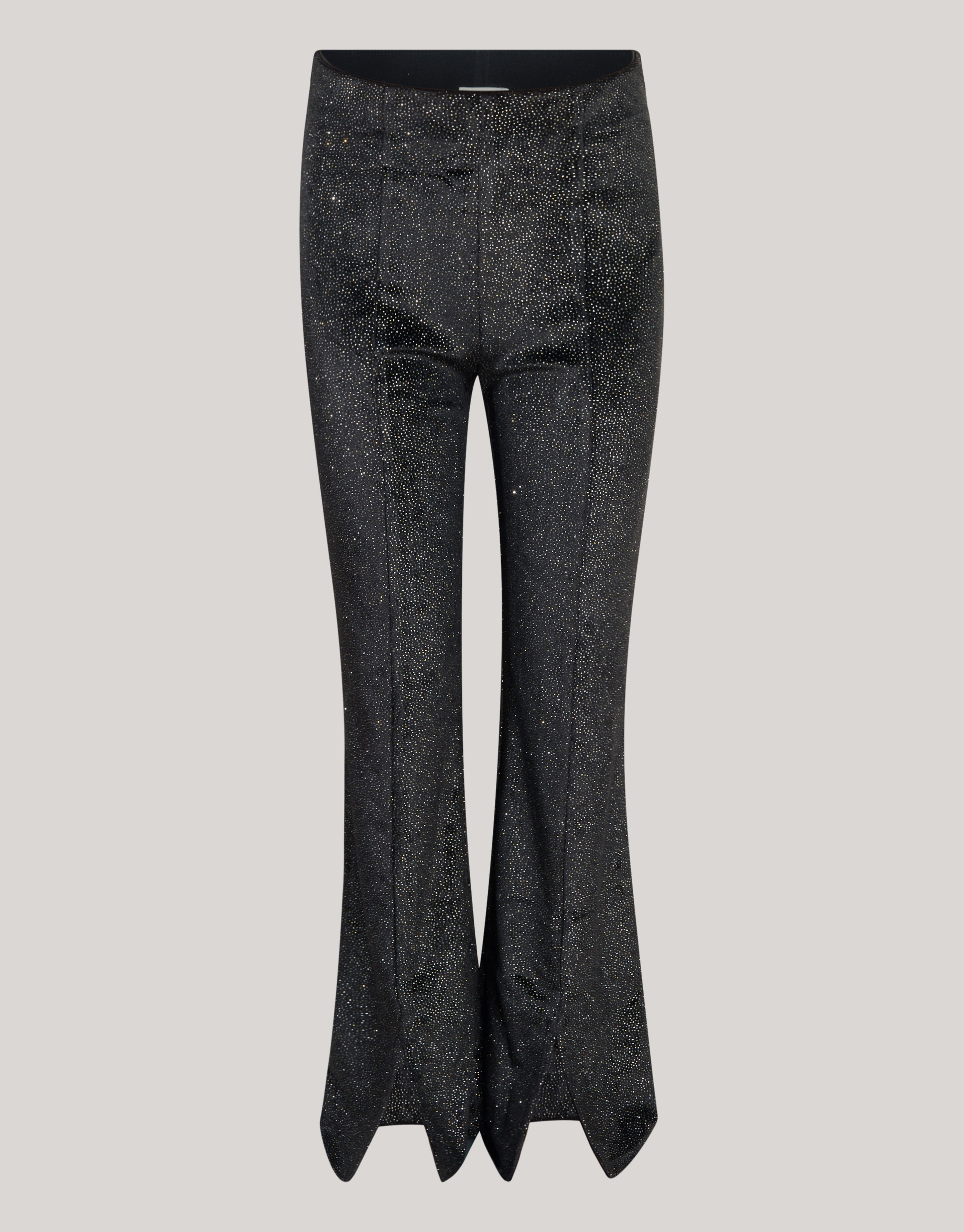 Glitter Flared Legging Schwarz SHOEBY GIRLS