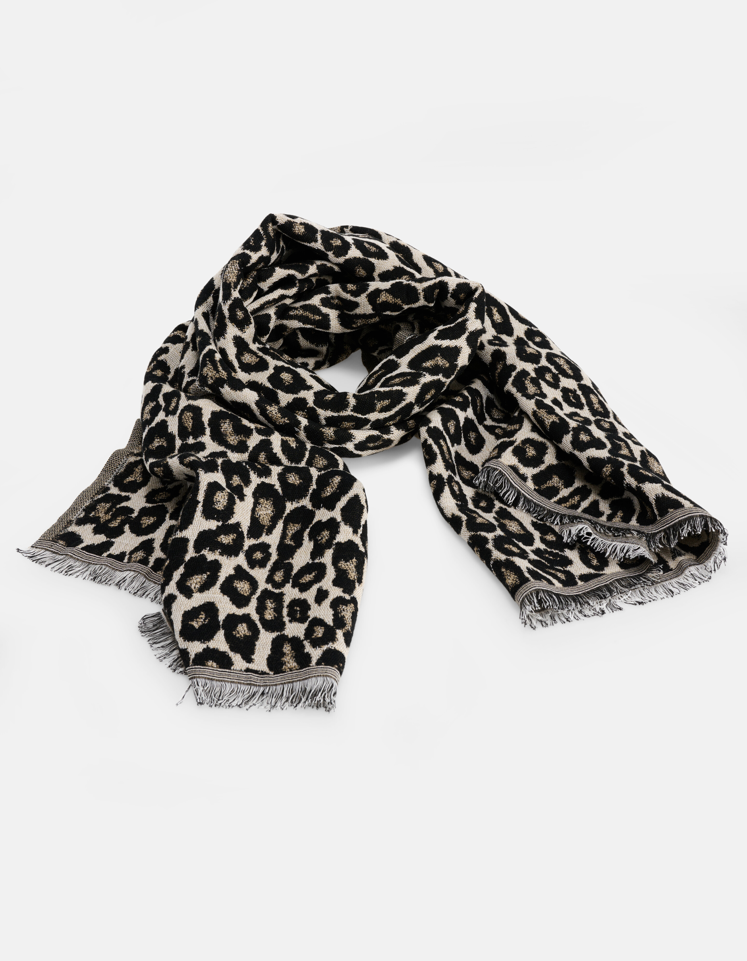 Jacquard-Schal mit Leopardenmuster SHOEBY ACCESSOIRES
