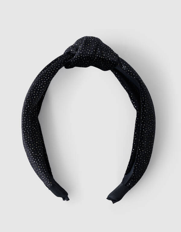 Samt Stirnband Schwarz SHOEBY ACCESSOIRES