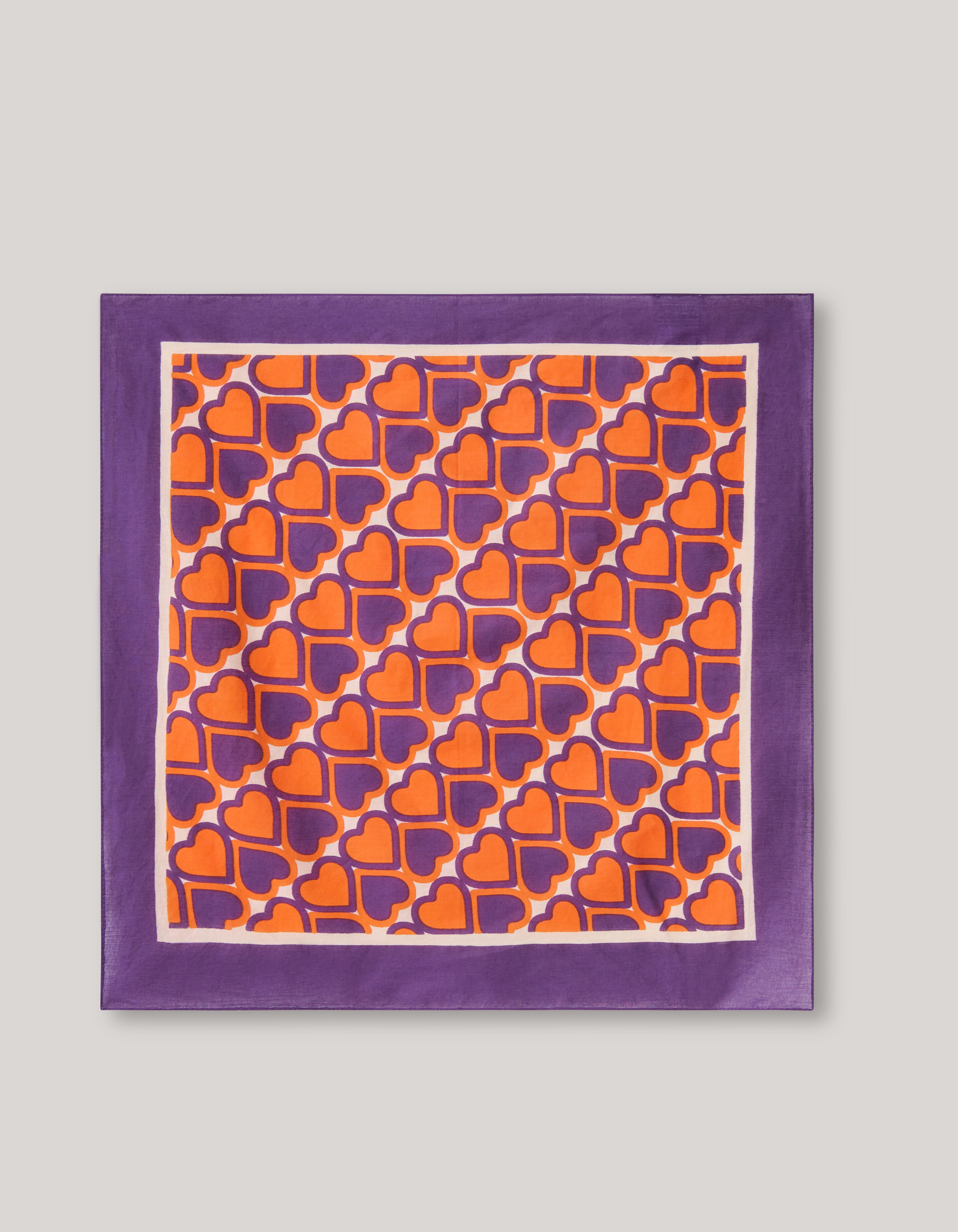 Herzbandana Lila SHOEBY ACCESSOIRES