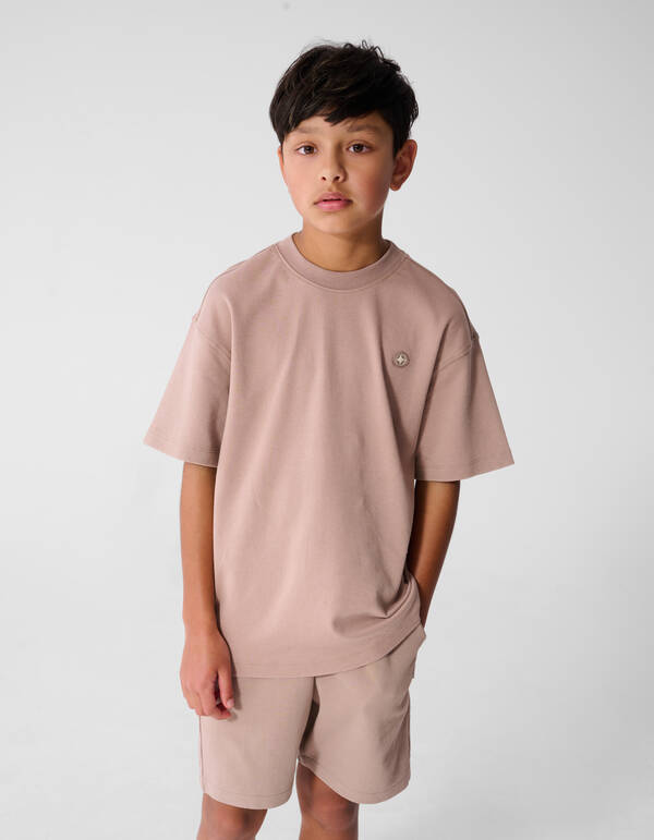 Spark Wasch-T-Shirt Taupe SHOEBY BOYS