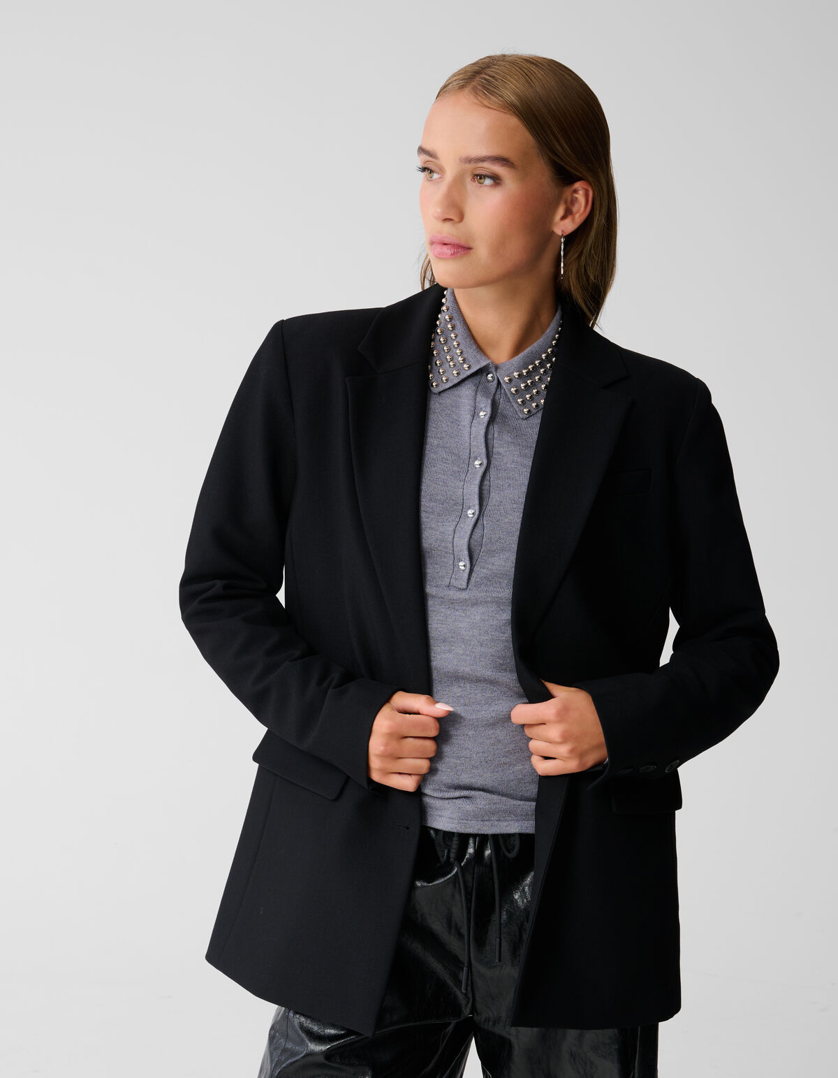 Basis Blazer Schwarz SHOEBY WOMEN