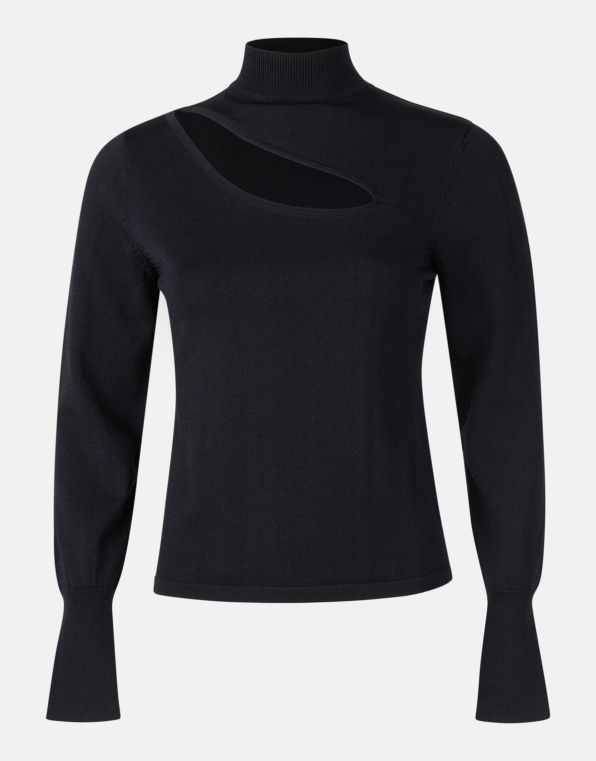 Cut Out Top Schwarz SHOEBY WOMEN