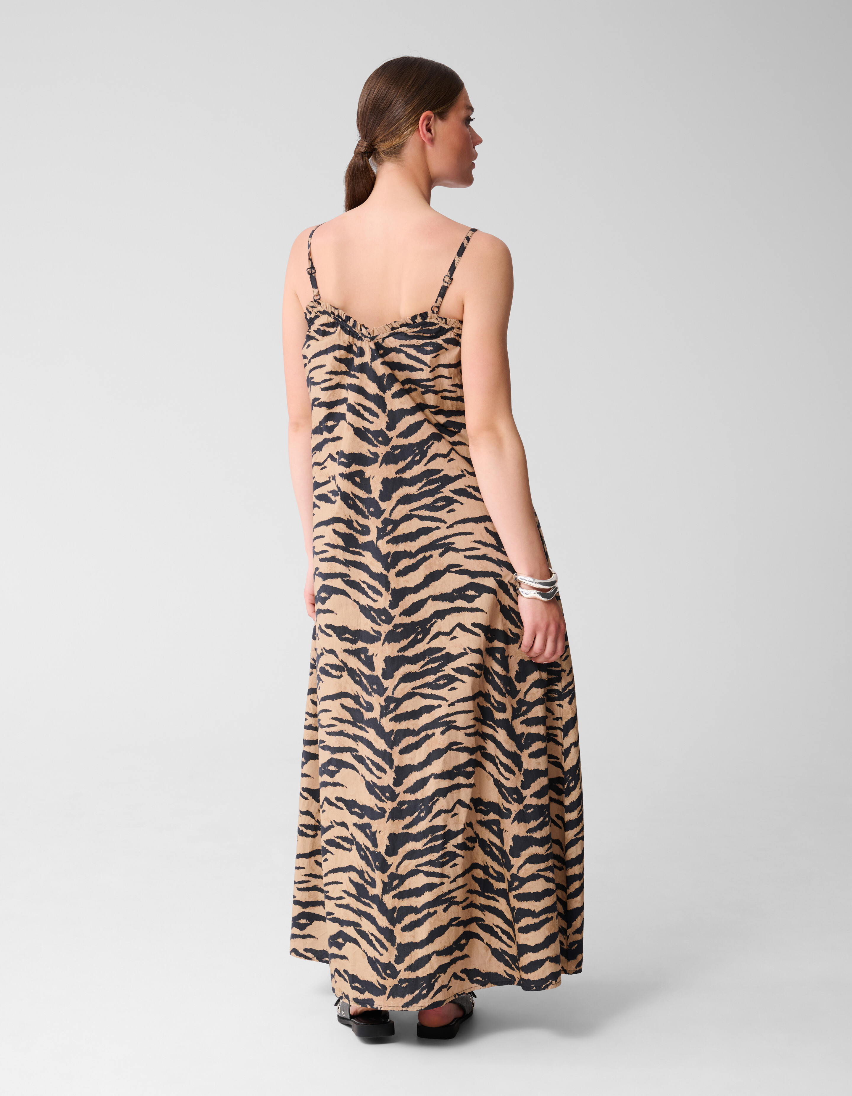 Tiger Maxikleid Braun SHOEBY WOMEN