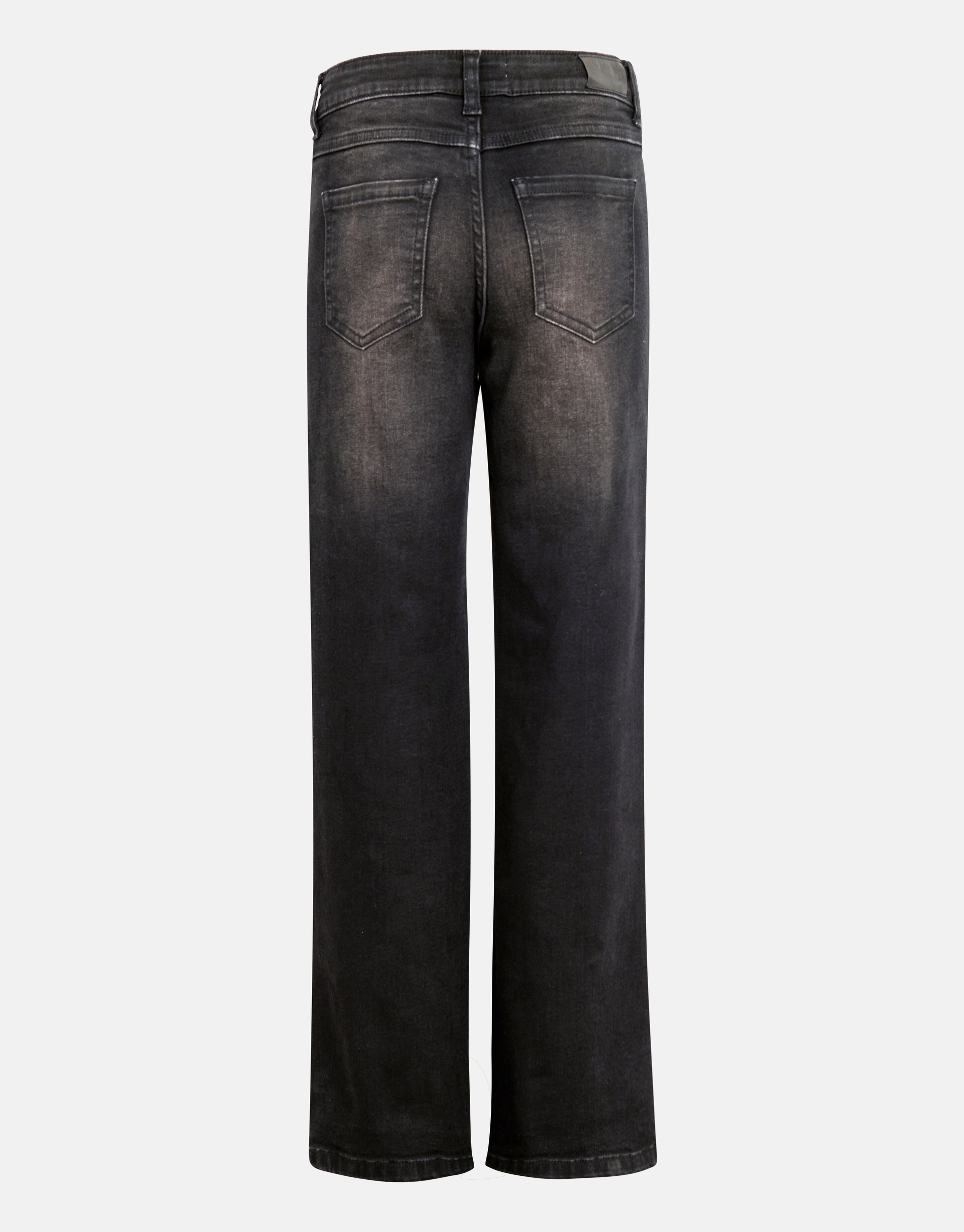 Strass Jeans mit weitem Bein Schwarz SHOEBY GIRLS