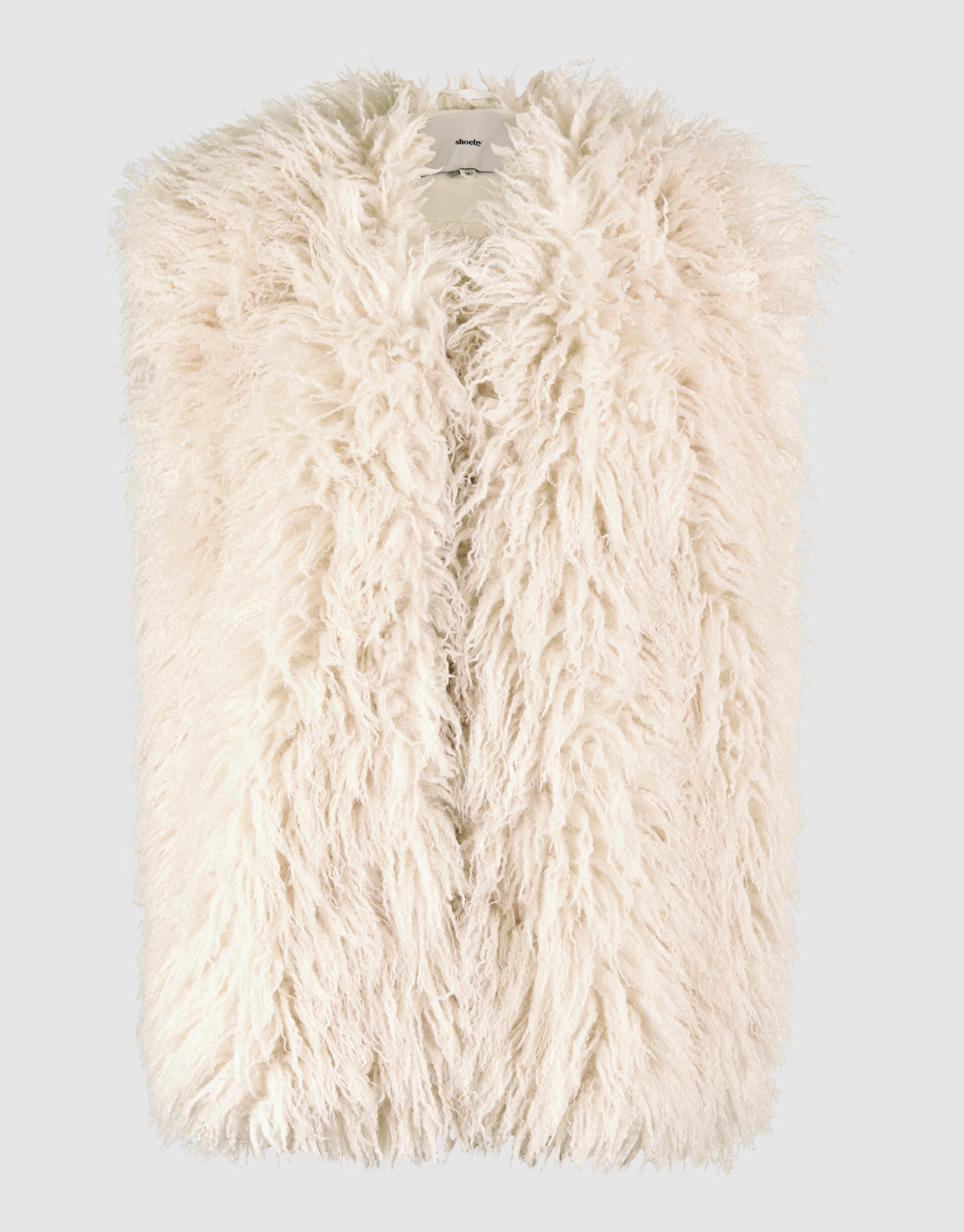 Oversized Teddy-Weste Gebrochen Weiß von Mieke SHOEBY WOMEN