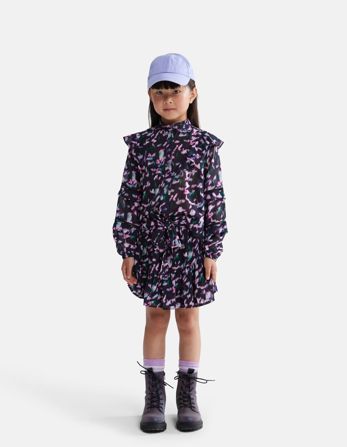 Bluse mit abstraktem Druck By Nicolette SHOEBY GIRLS