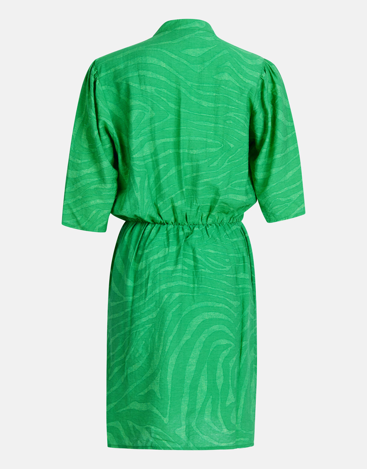 Zebra Print Kleid Grün SHOEBY WOMEN