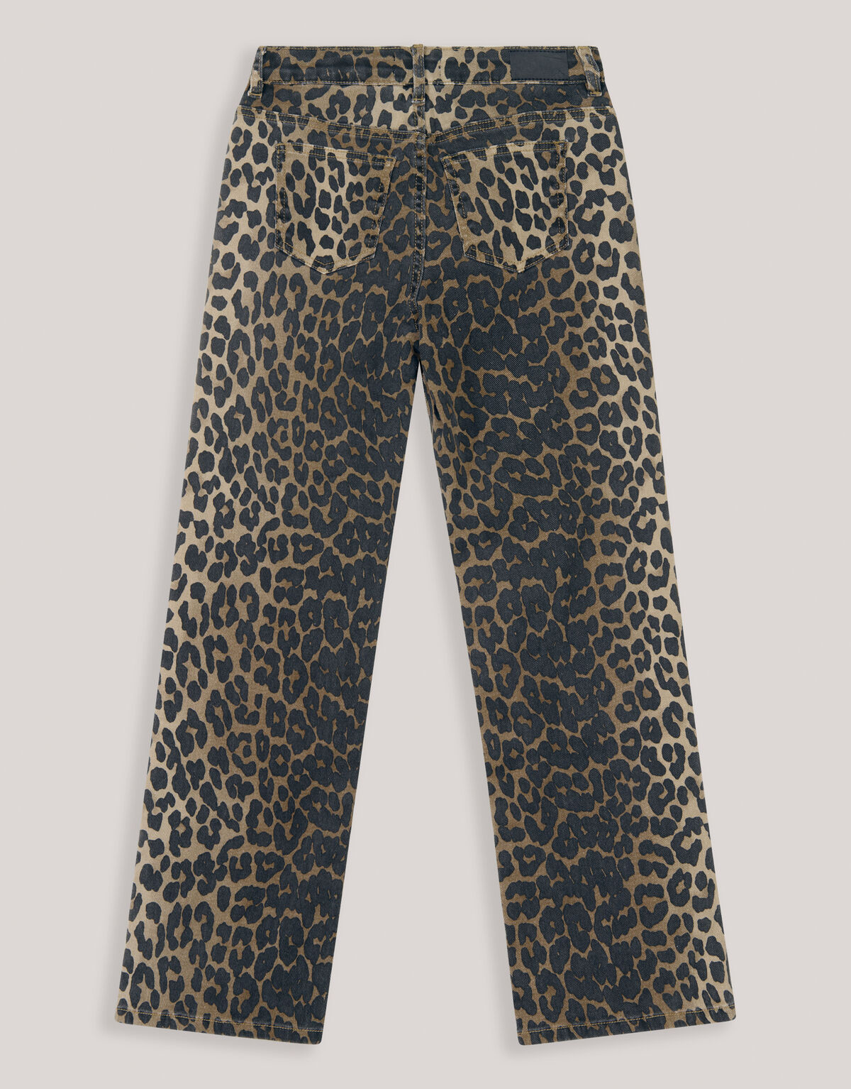 Leopard Straight Fit-Hose Braun SHOEBY GIRLS