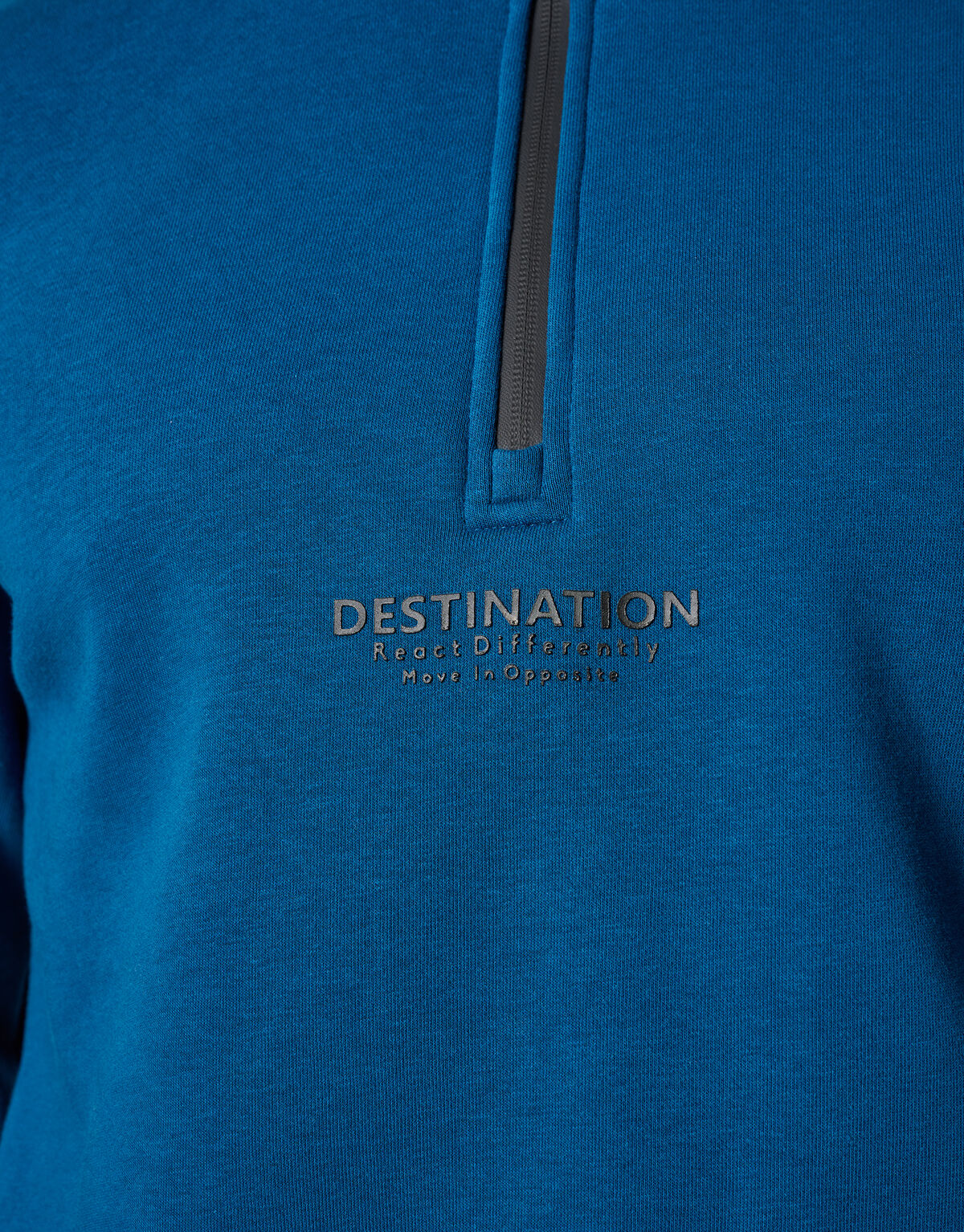 Pullover mit Rei&szlig;verschluss Dunkelblau SHOEBY MEN