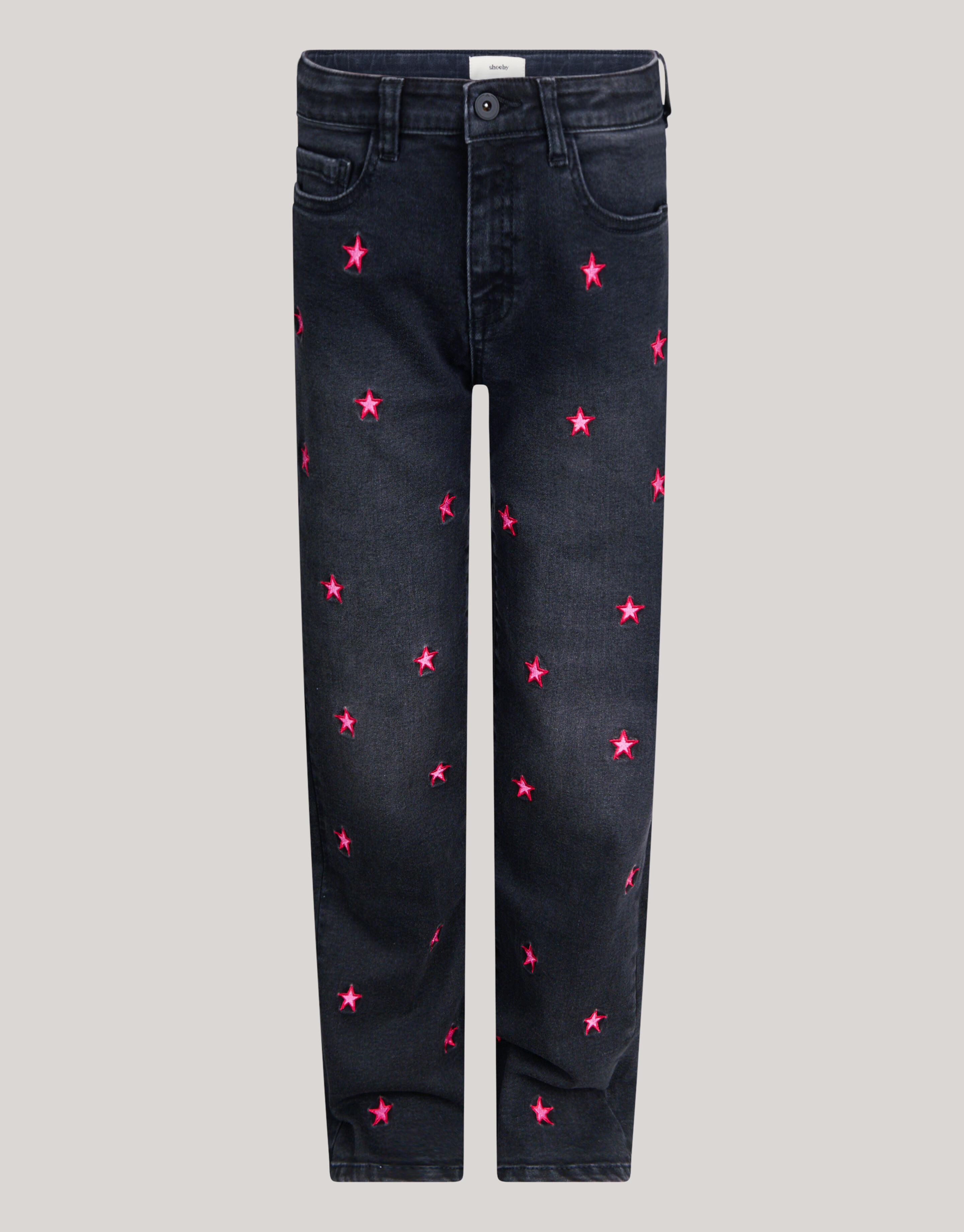 Straight Fit Heart Jeans Grau SHOEBY GIRLS