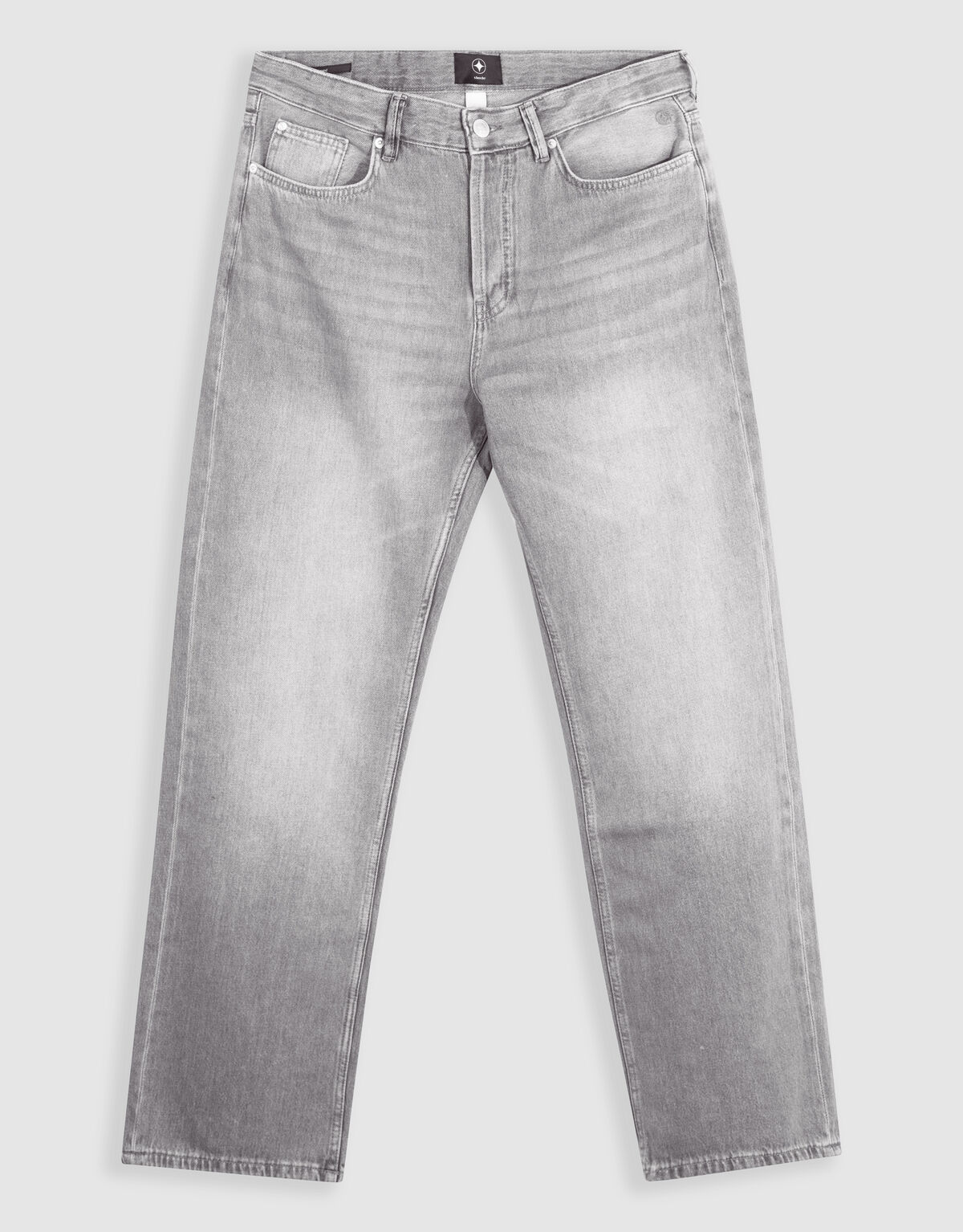 Relaxed Fit Jeans Grau SHOEBY MEN