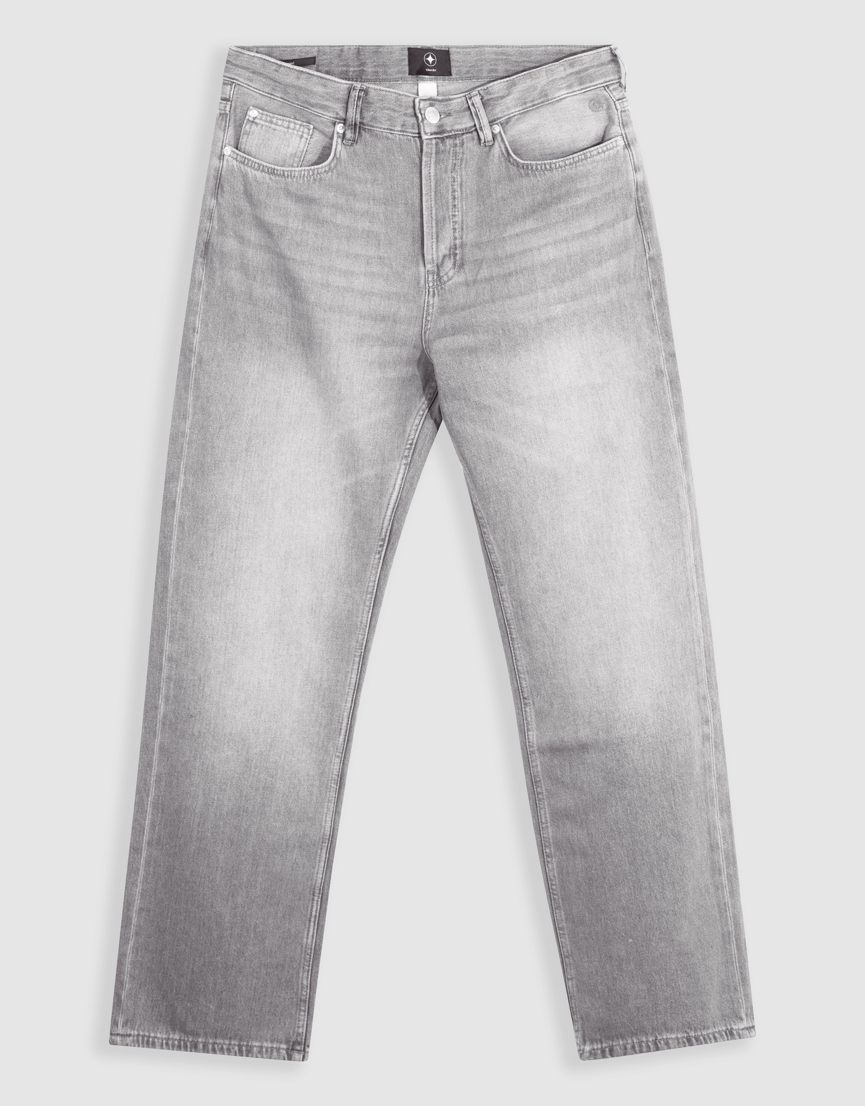 Relaxed Fit Jeans Grau SHOEBY MEN