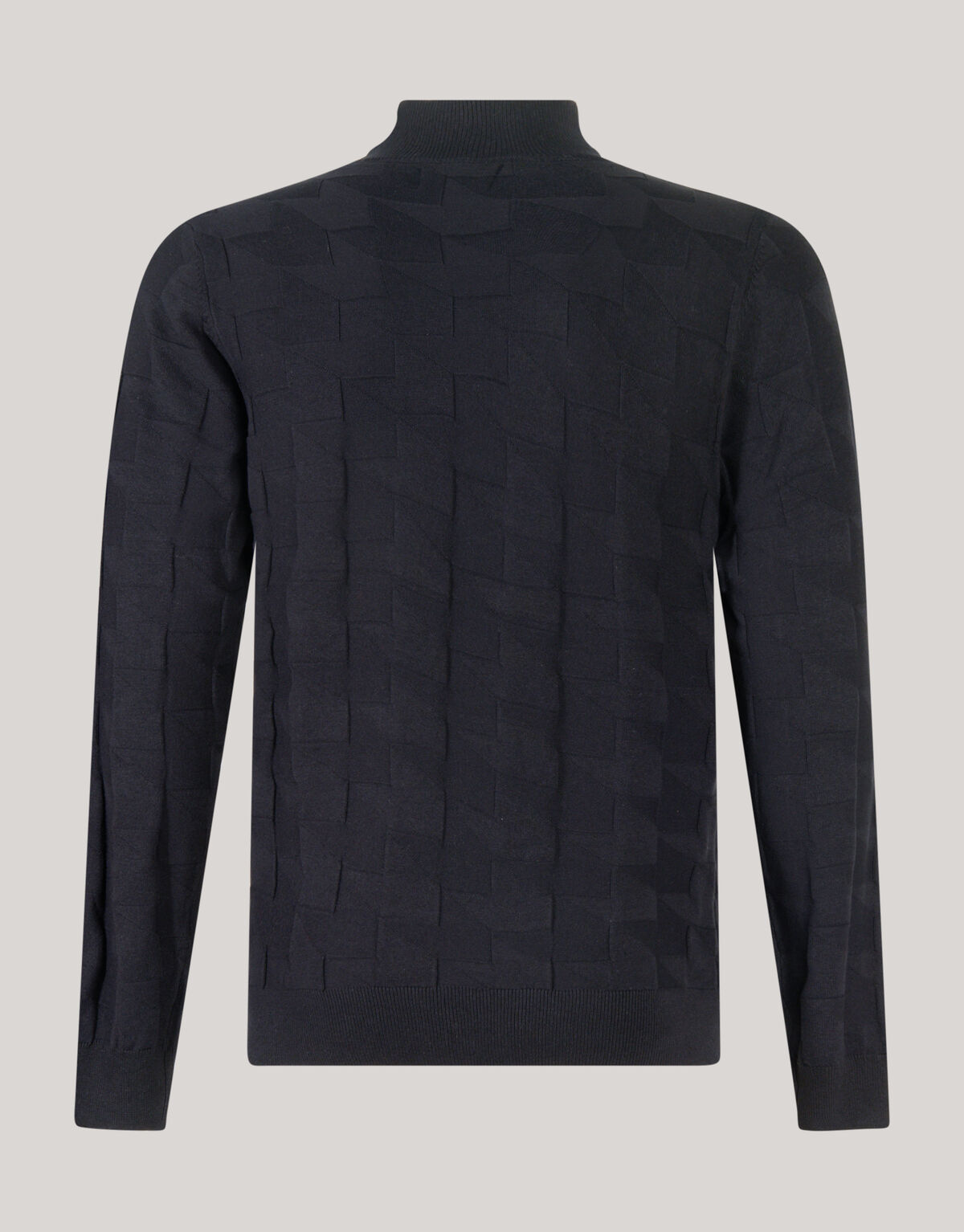 Pied De Poule Pullover Schwarz SHOEBY MEN