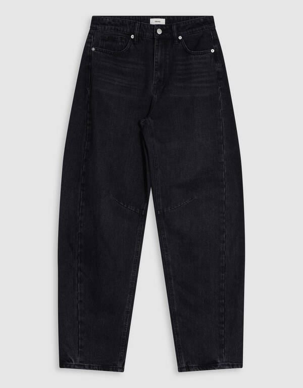 Barrel Jeans Washed Schwarz SHOEBY WOMEN