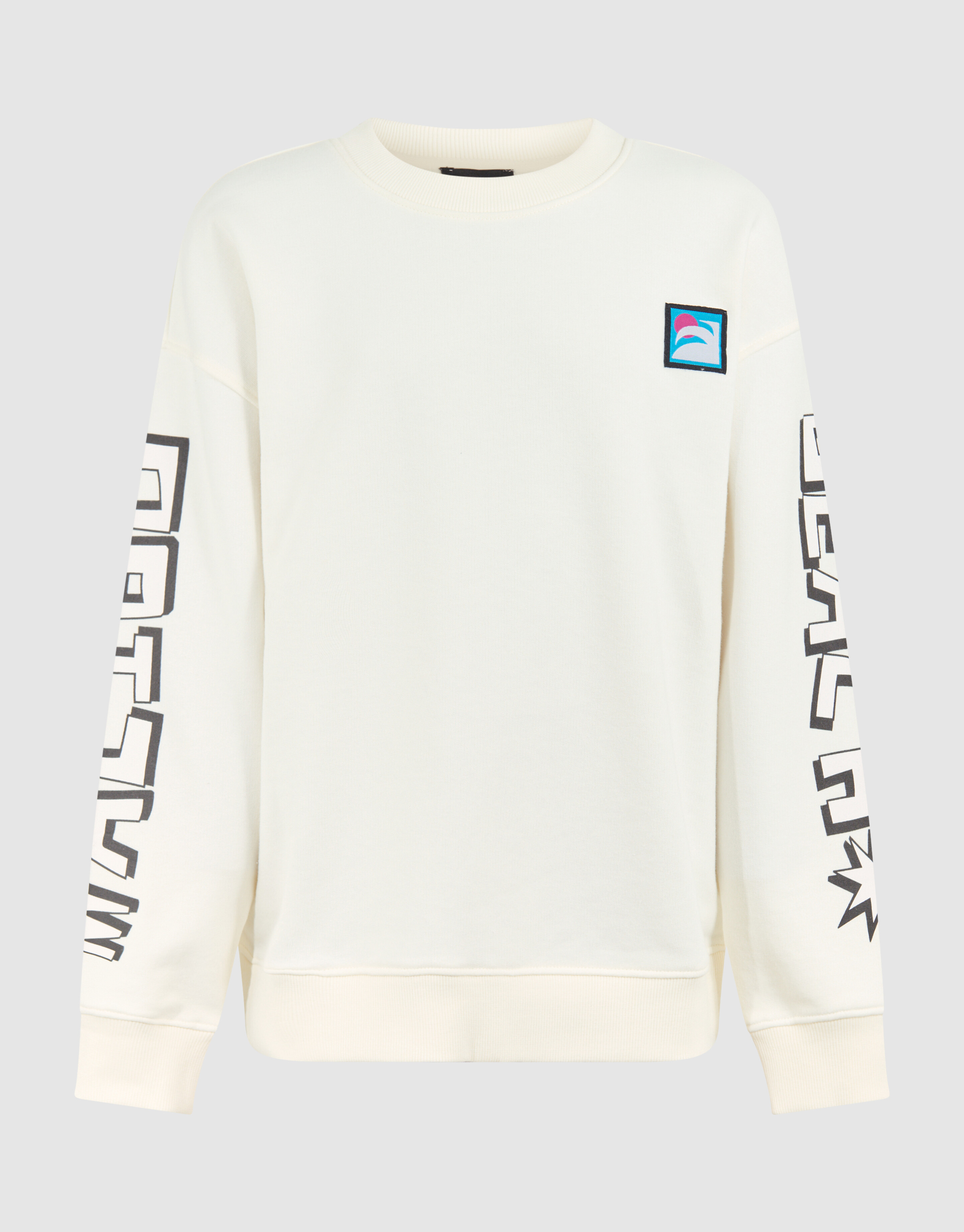 Wave Artwork Pullover Off White SHOEBY BOYS