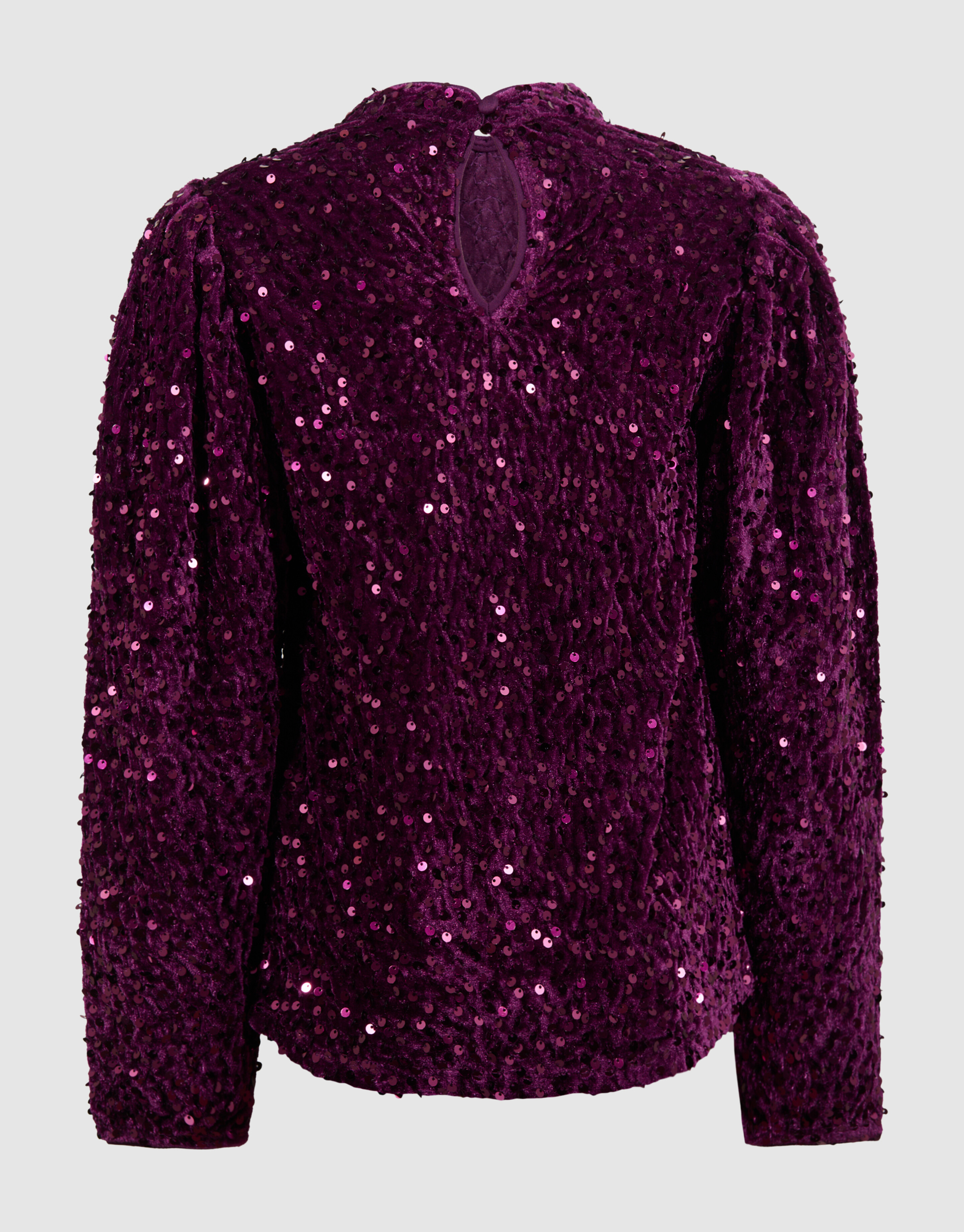 Sequin Top Dunkelrosa SHOEBY GIRLS