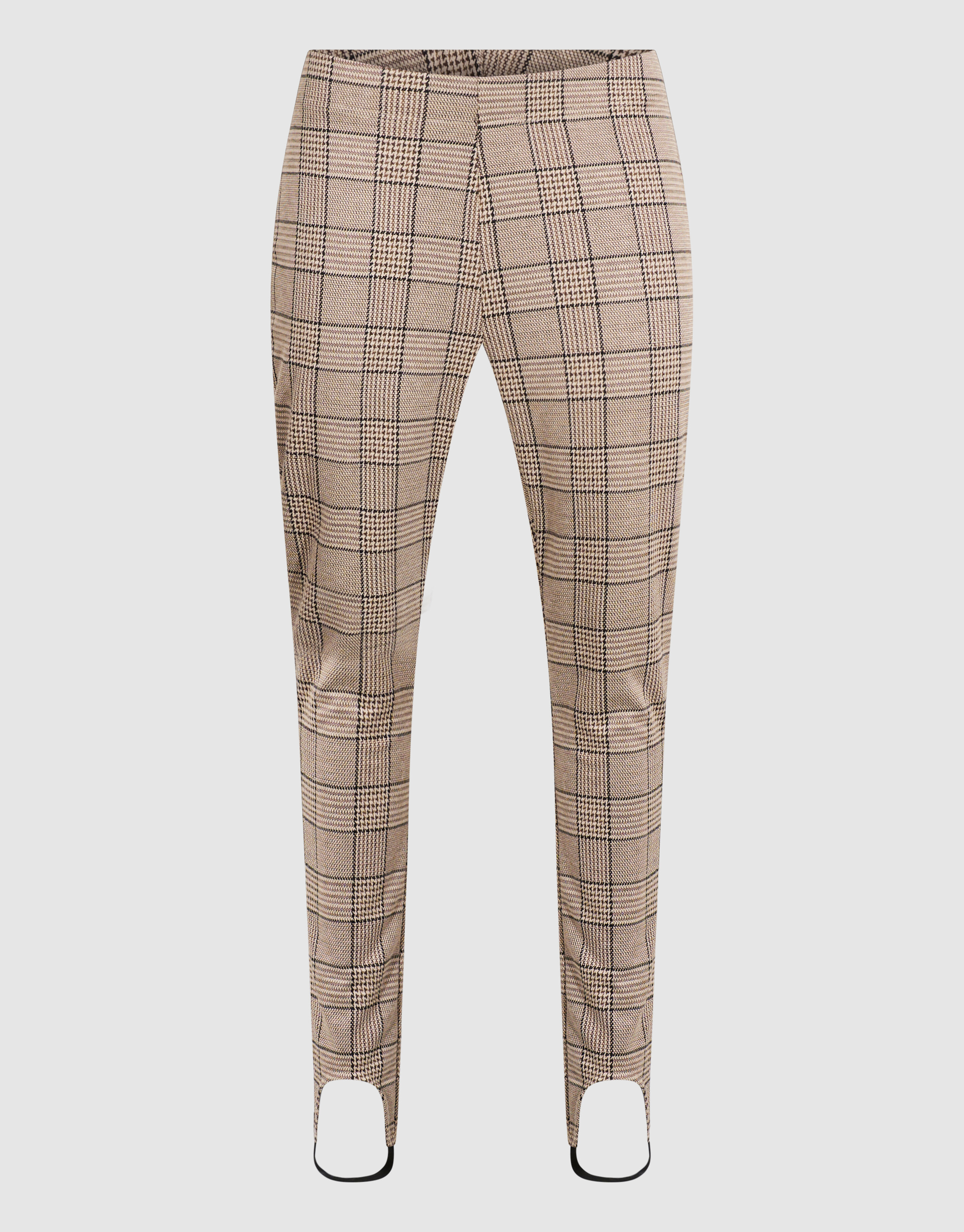 Karierte Ski-Leggings Braun SHOEBY WOMEN